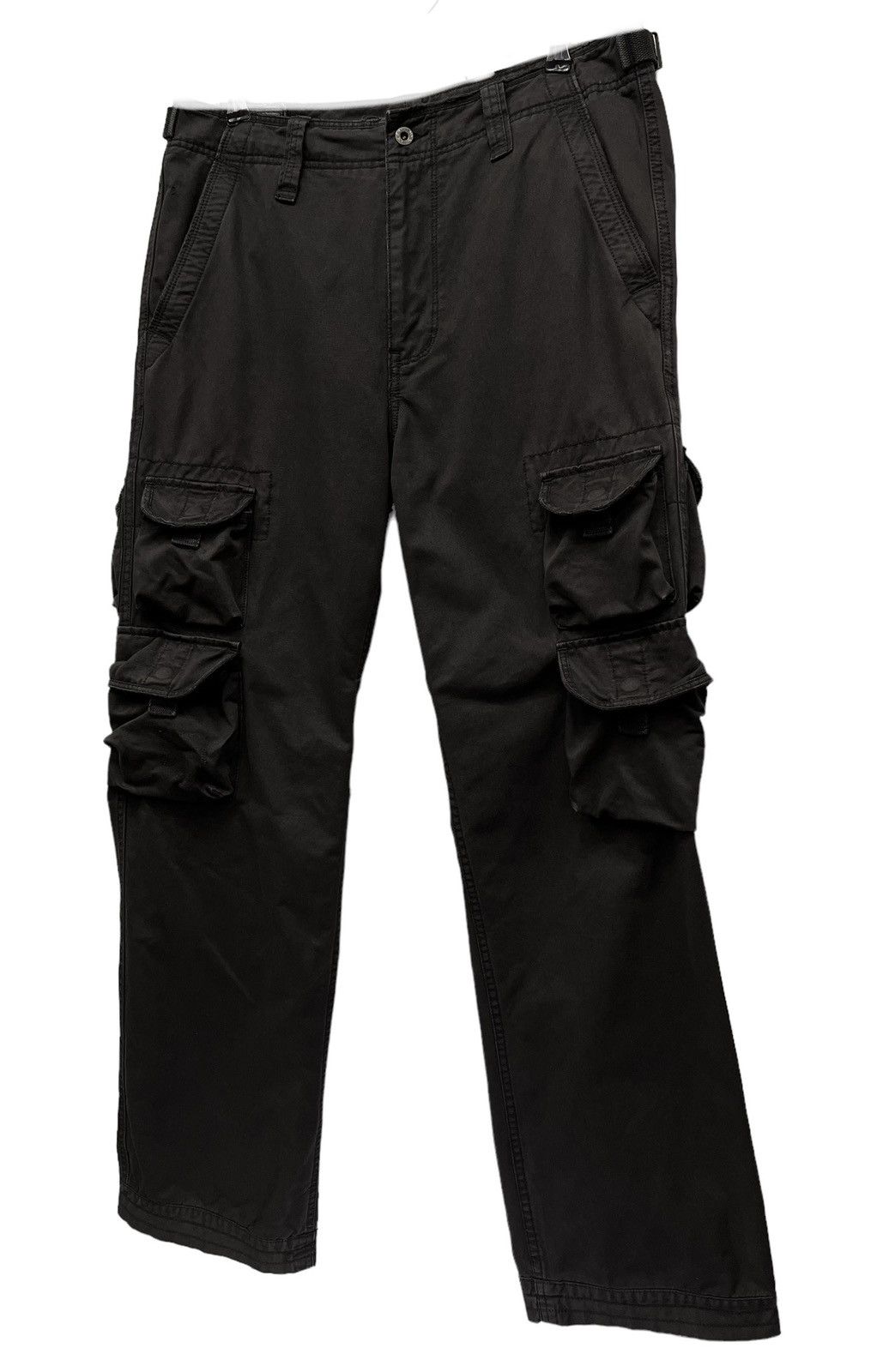 Polo Ralph Lauren POLO RALPH LAUREN Dark Brown Baggy Multipocket Cargo Pants Size US 32 / EU 48 - 2 Thumbnail