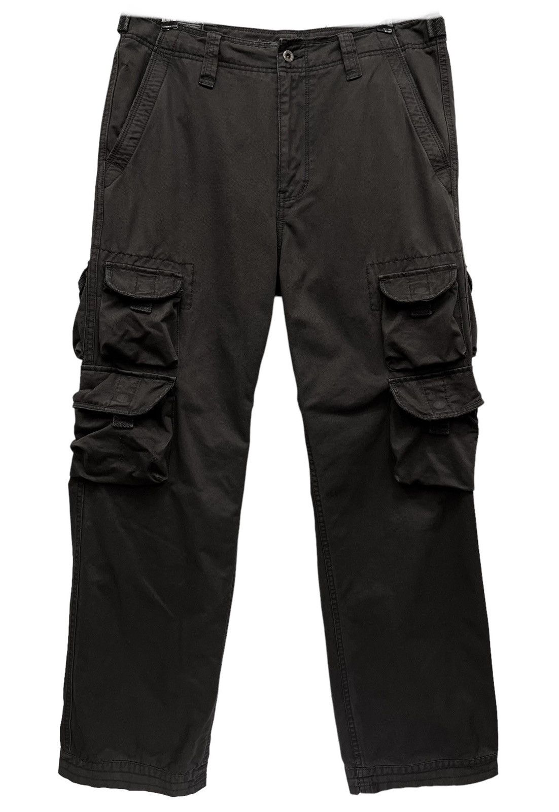 Polo Ralph Lauren POLO RALPH LAUREN Dark Brown Baggy Multipocket Cargo Pants Size US 32 / EU 48 - 3 Thumbnail