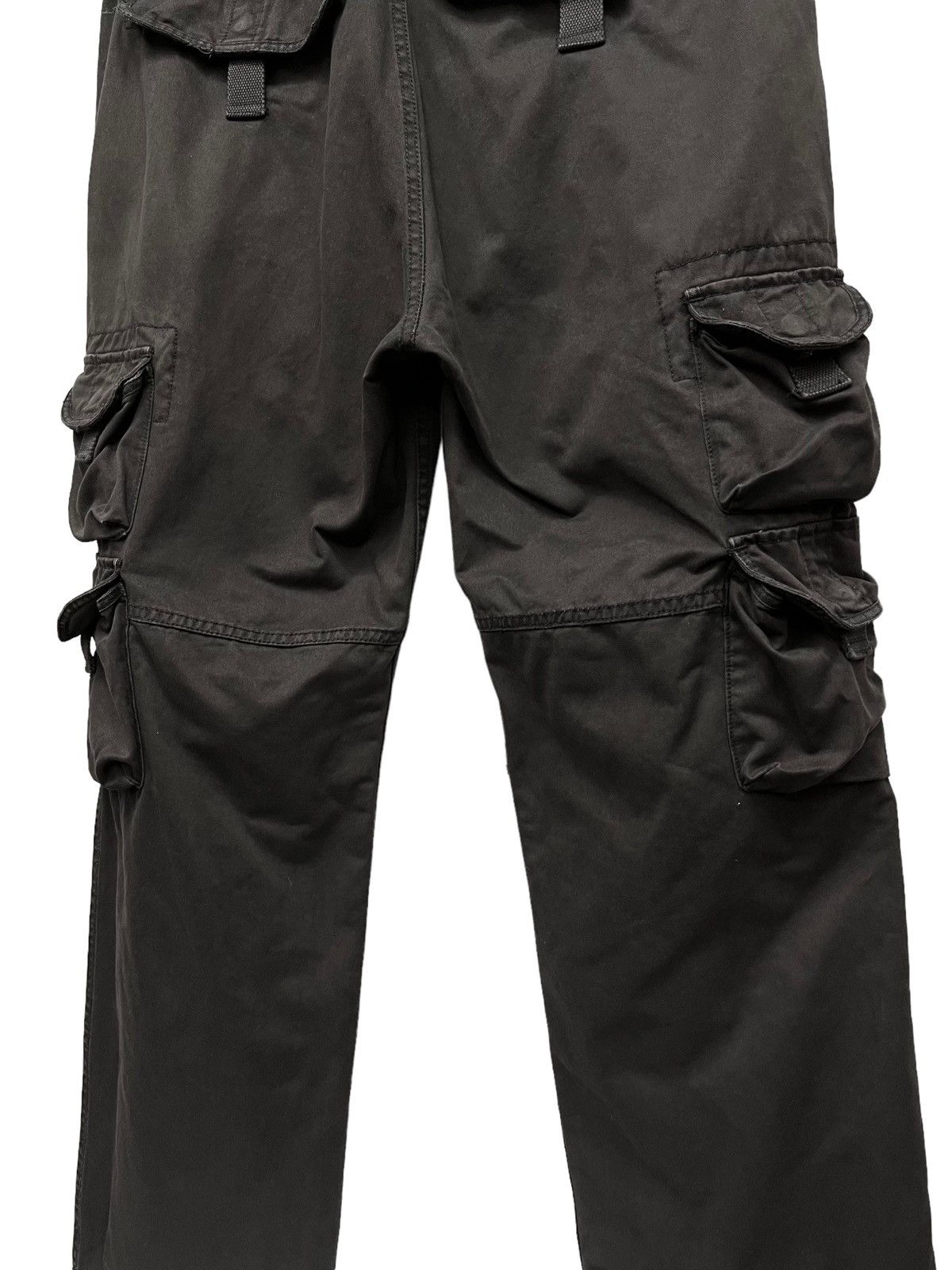 Polo Ralph Lauren POLO RALPH LAUREN Dark Brown Baggy Multipocket Cargo Pants Size US 32 / EU 48 - 7 Thumbnail