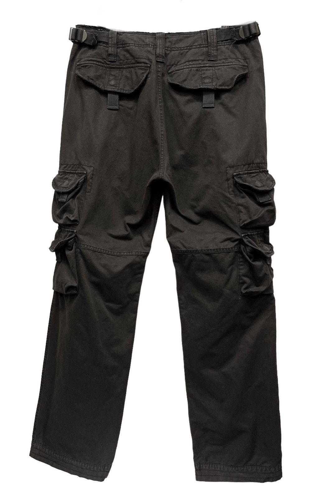 Polo Ralph Lauren POLO RALPH LAUREN Dark Brown Baggy Multipocket Cargo Pants Size US 32 / EU 48 - 6 Thumbnail