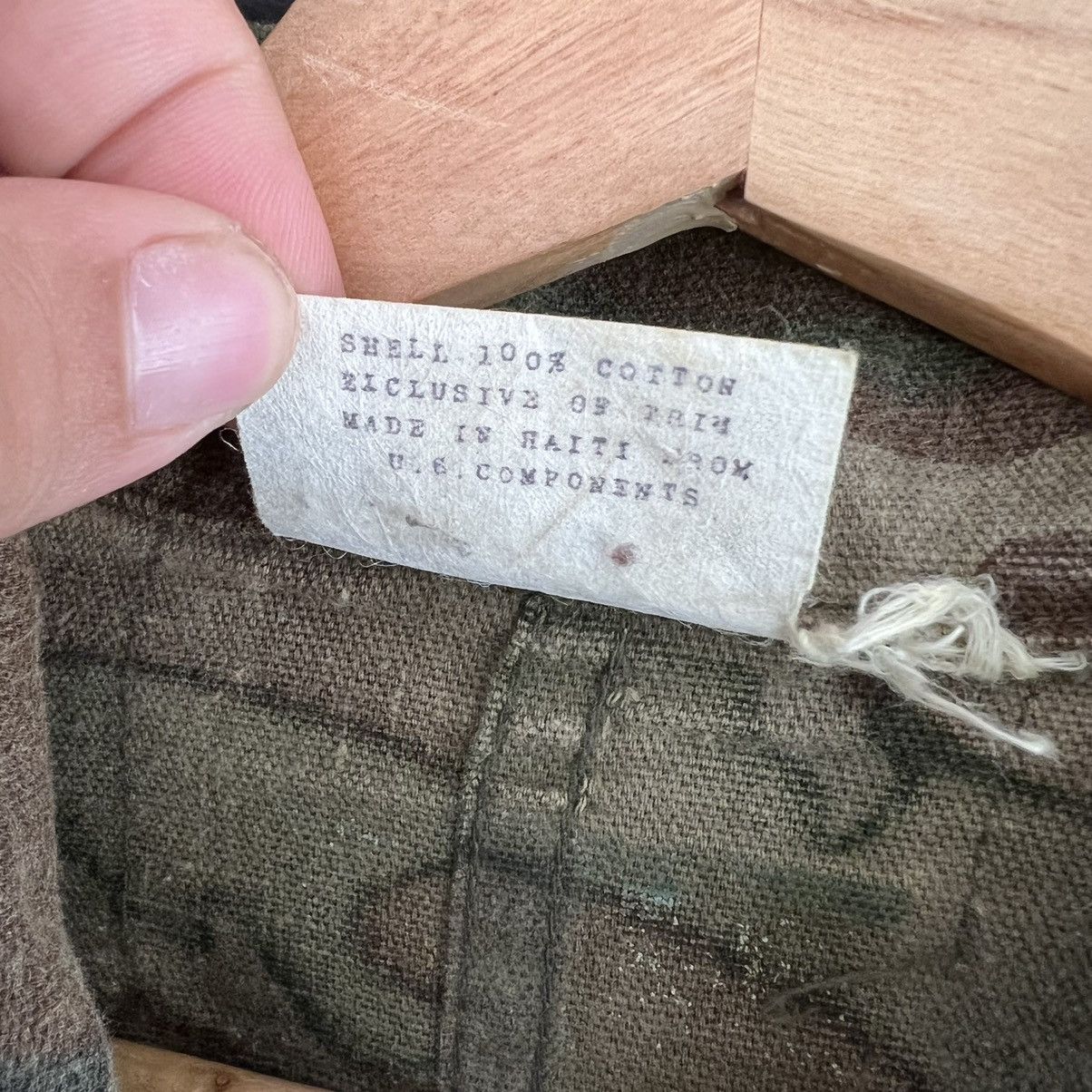 Vintage MACHINE WASHABLE WARM WEAR US ISSUE CAMO VINTAGE JACKET Size US M / EU 48-50 / 2 - 11 Thumbnail