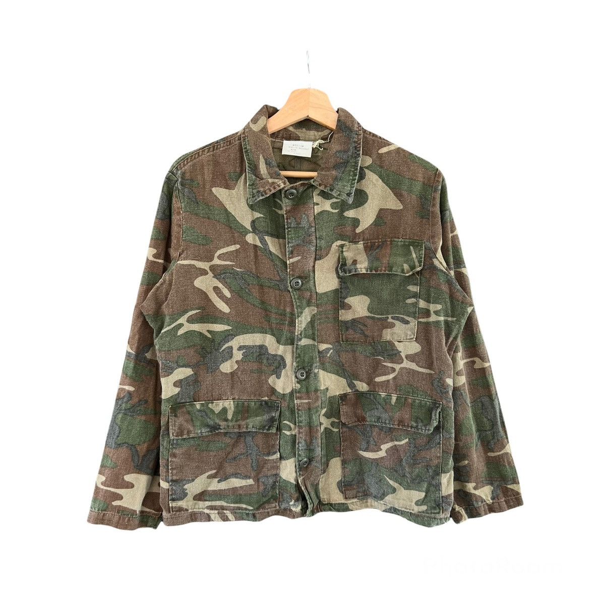 Vintage MACHINE WASHABLE WARM WEAR US ISSUE CAMO VINTAGE JACKET Size US M / EU 48-50 / 2 - 1 Thumbnail