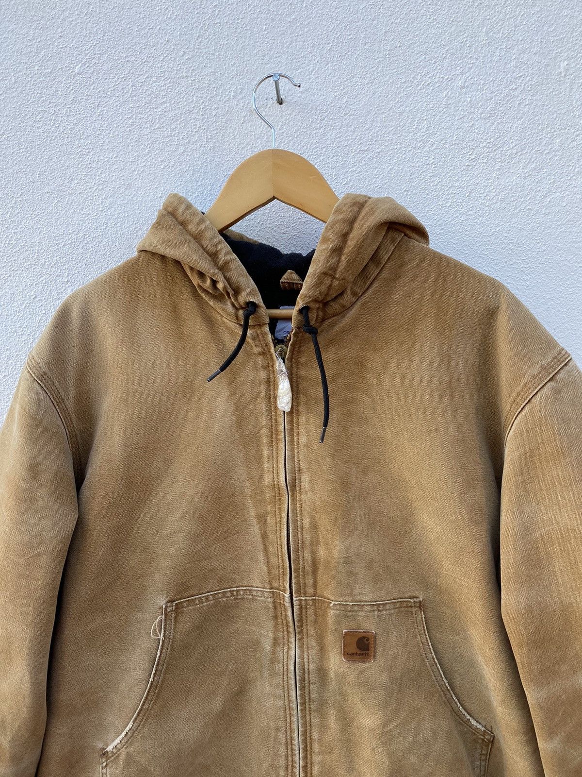 Carhartt Vintage Carhartt Detroit hoodie canvas jacket Size US L / EU 52-54 / 3 - 3 Thumbnail