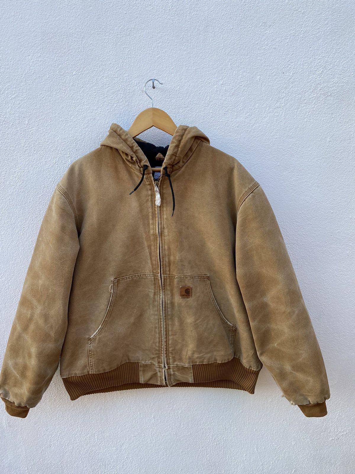 Carhartt Vintage Carhartt Detroit hoodie canvas jacket Size US L / EU 52-54 / 3 - 1 Thumbnail