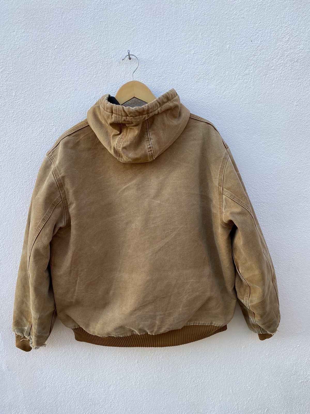Carhartt Vintage Carhartt Detroit hoodie canvas jacket Size US L / EU 52-54 / 3 - 2 Thumbnail