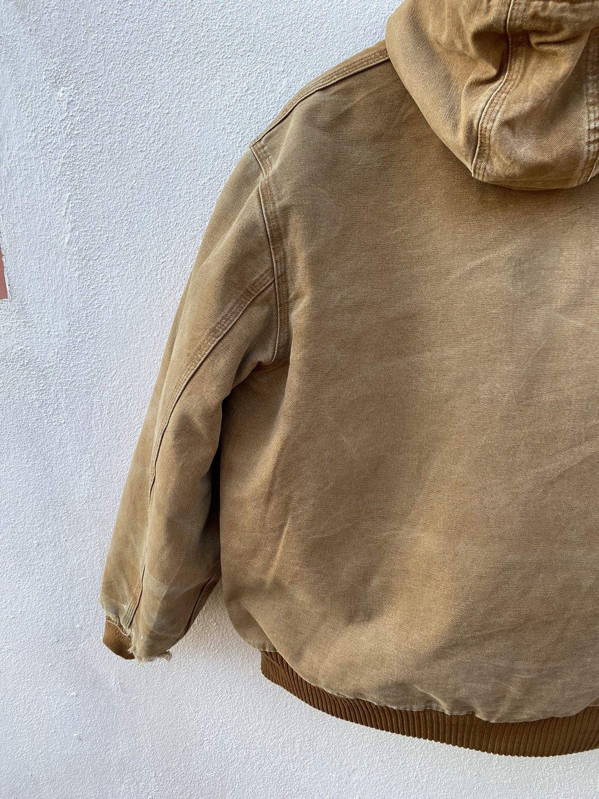 Carhartt Vintage Carhartt Detroit hoodie canvas jacket Size US L / EU 52-54 / 3 - 8 Thumbnail