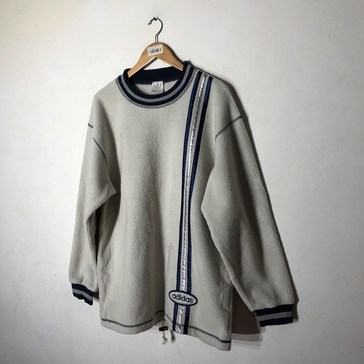 Adidas Vintage Adidas Sweatshirt Inspired by Band Tees Run DMC Size US L / EU 52-54 / 3 - 2 Thumbnail