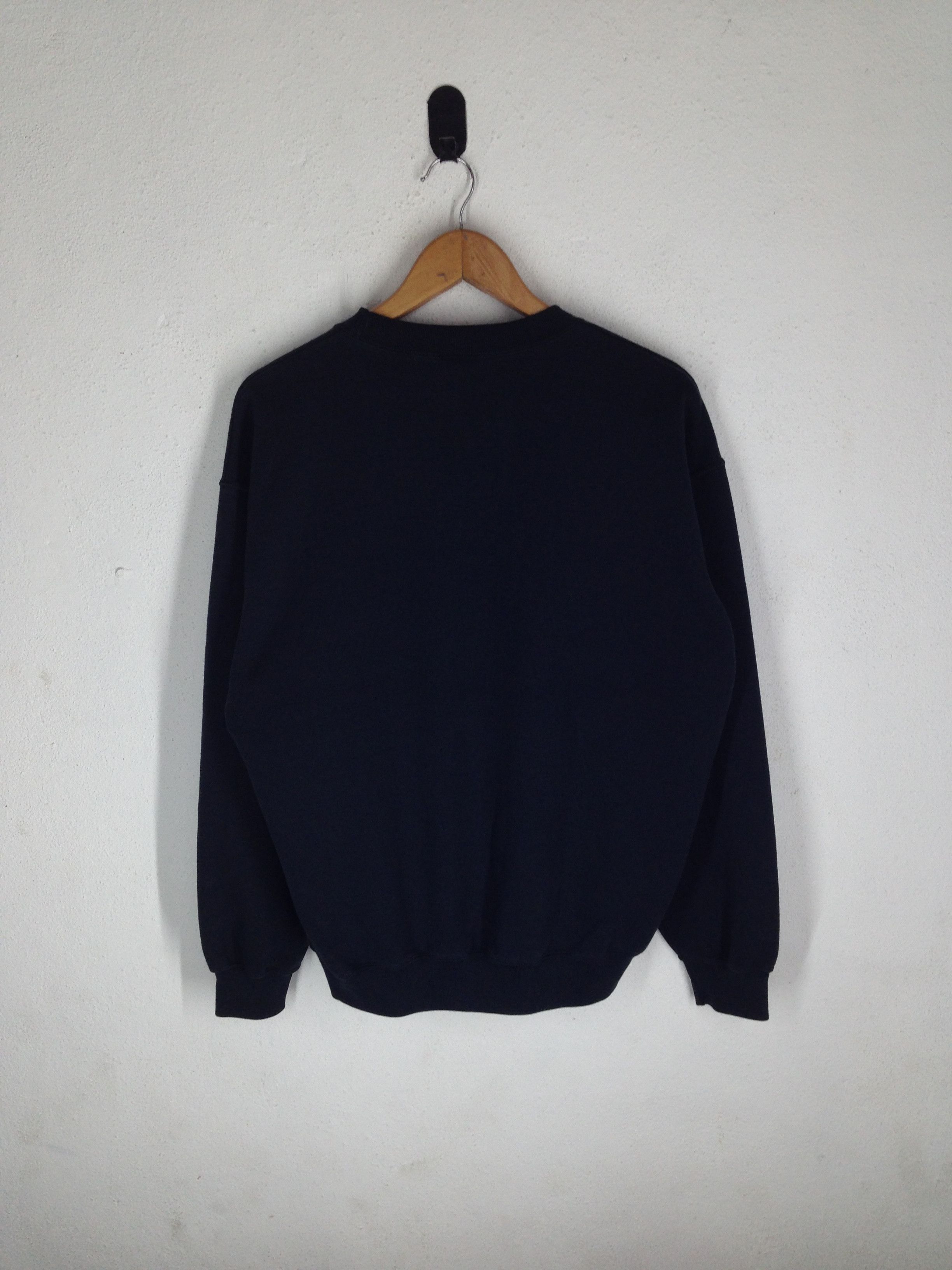 Adidas Vintage Adidas Big Logo Sweatshirt trefoil 1990s Hip Hop Size US M / EU 48-50 / 2 - 2 Thumbnail
