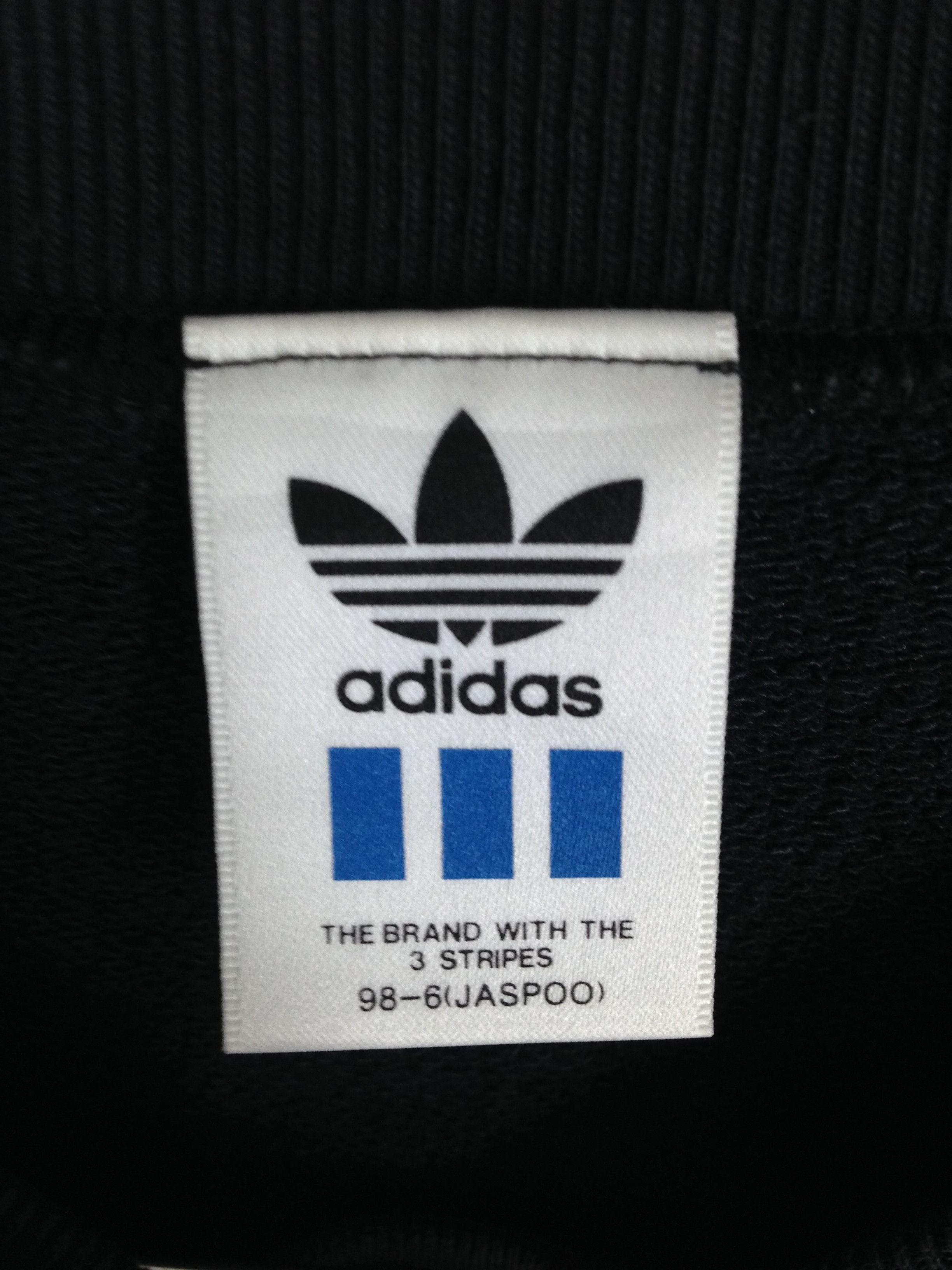 Adidas Vintage Adidas Big Logo Sweatshirt trefoil 1990s Hip Hop Size US M / EU 48-50 / 2 - 3 Thumbnail