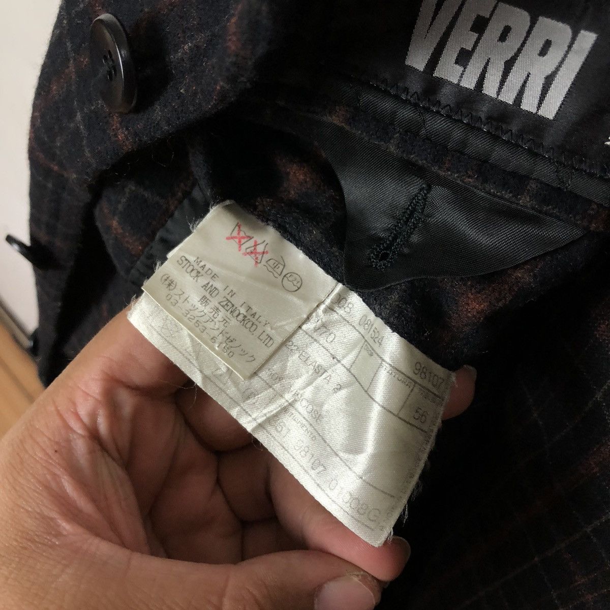 VERRI TARTAN DESIGN JACKET VERRI MADE IN ITALY Size US L / EU 52-54 / 3 - 9 Thumbnail