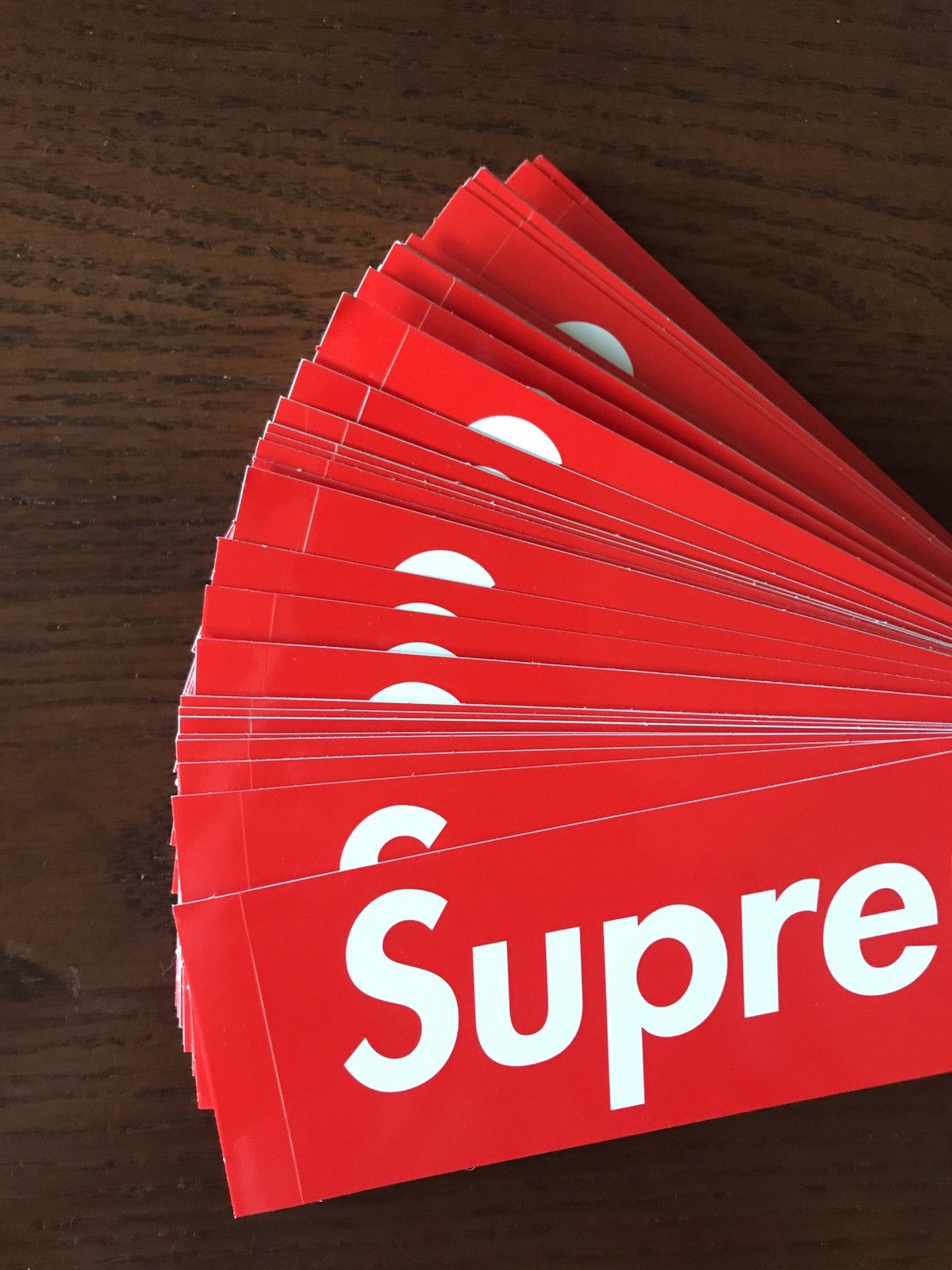 Supreme Supreme Red Box Logo Stickers (100 Count) Size ONE SIZE - 2 Thumbnail