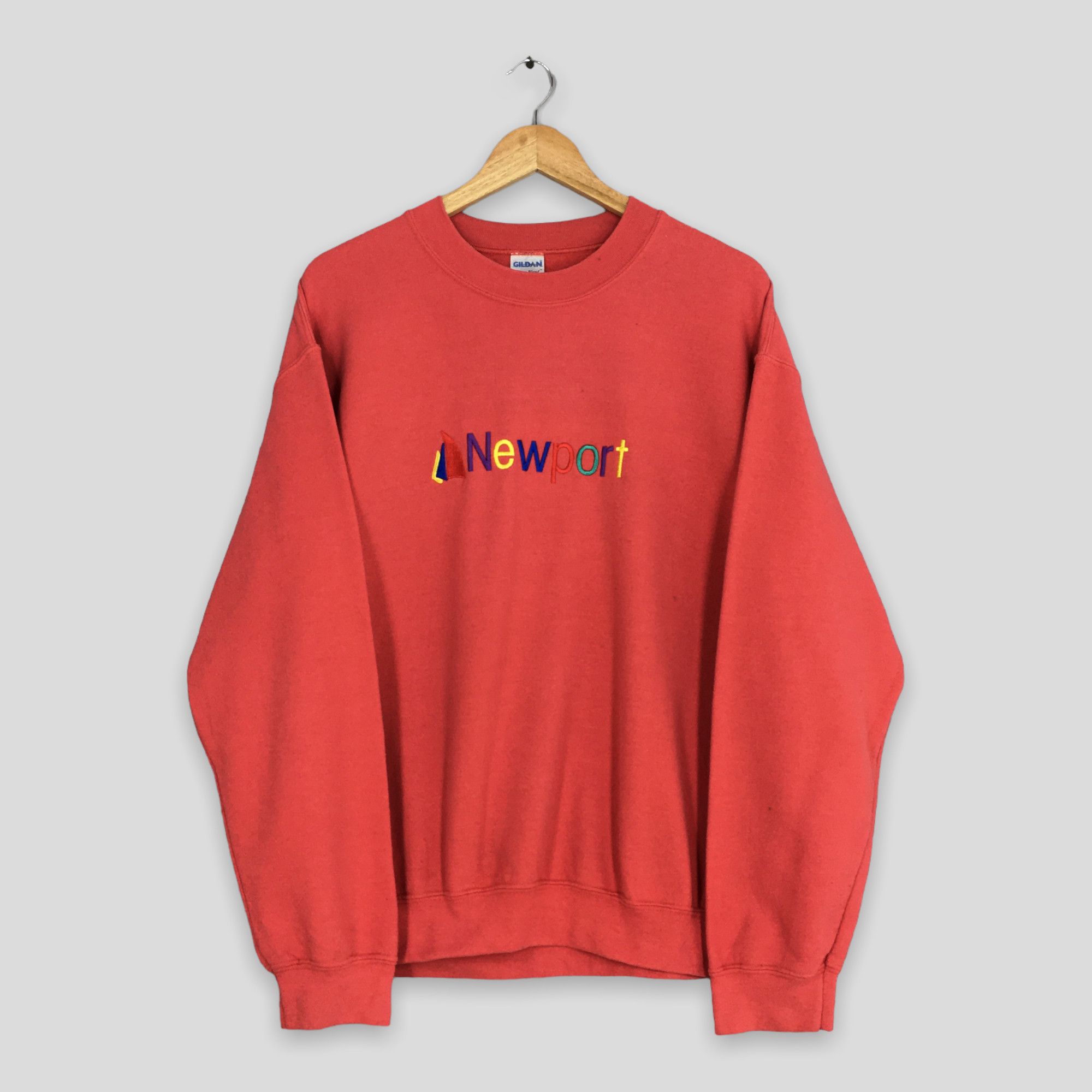 Other Vintage New Port Rhode Island Red Sweatshirt Medium Size US M / EU 48-50 / 2 - 1 Thumbnail
