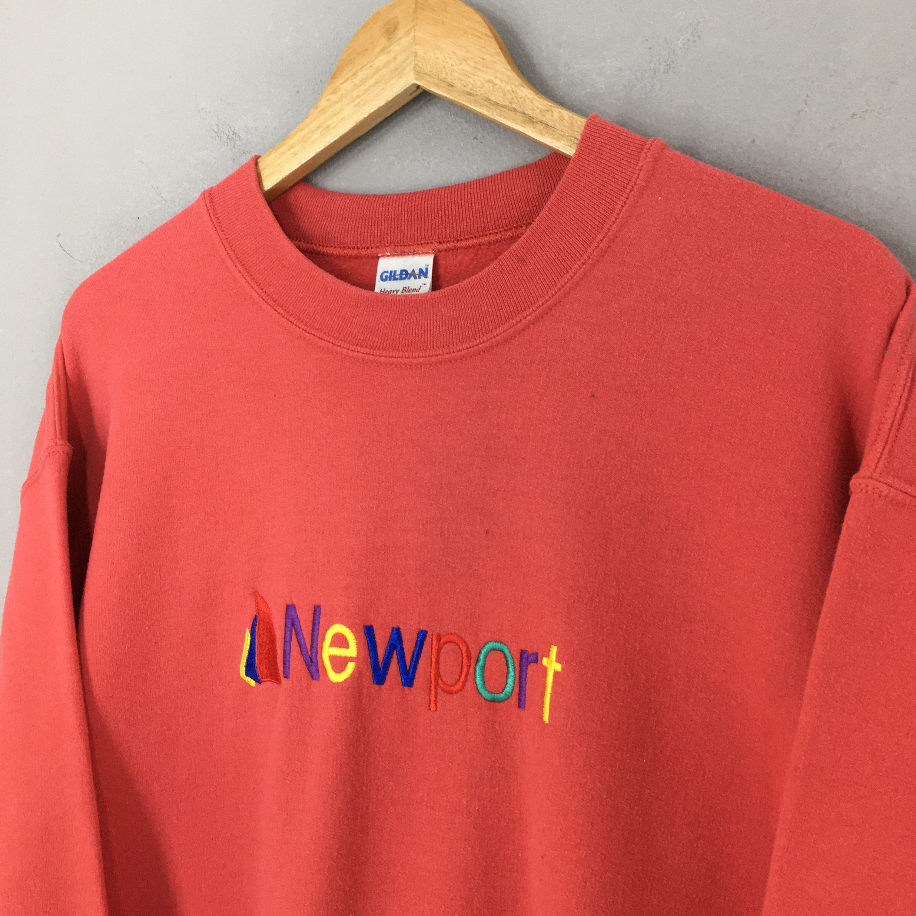 Other Vintage New Port Rhode Island Red Sweatshirt Medium Size US M / EU 48-50 / 2 - 3 Thumbnail