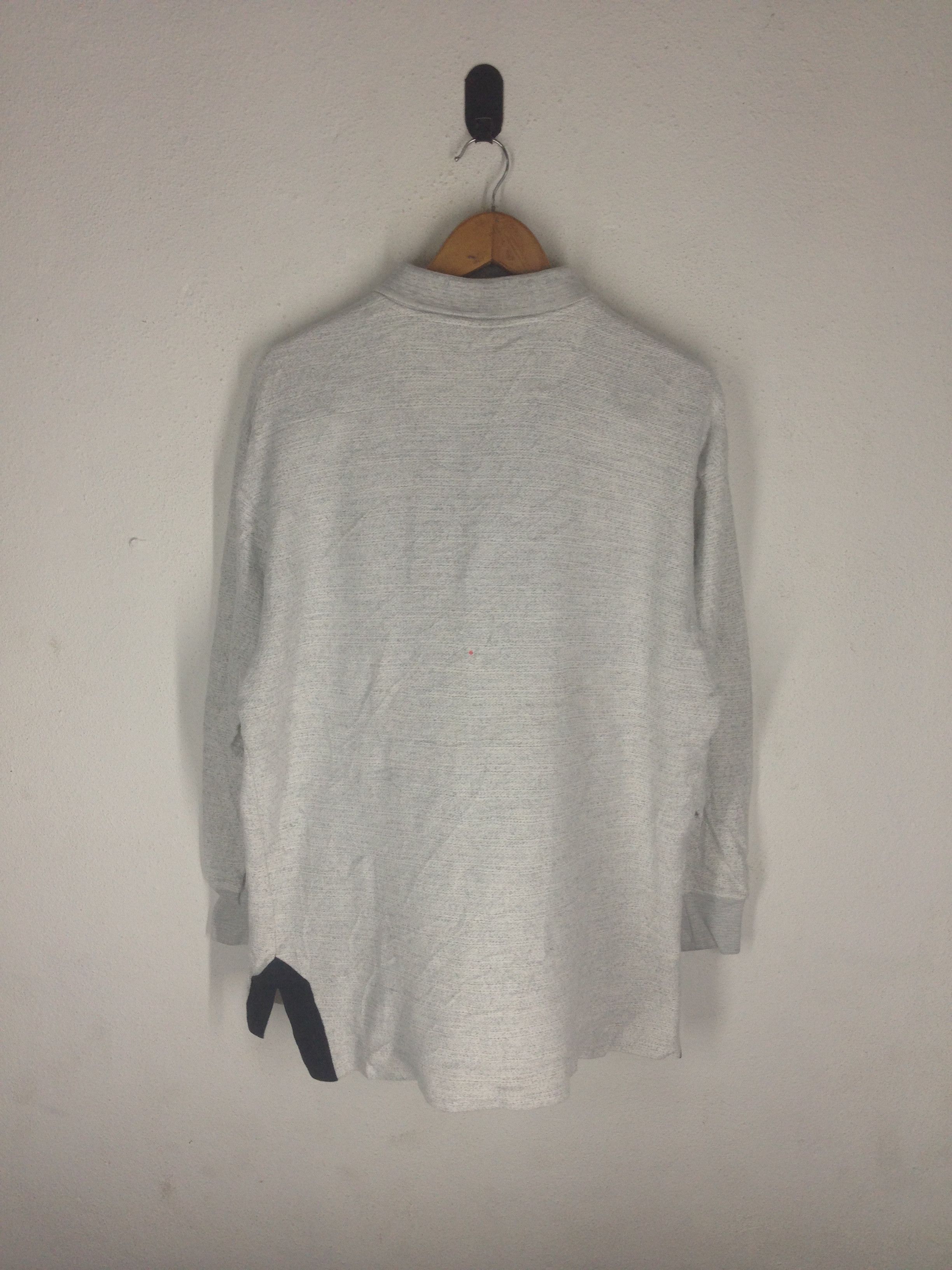 Adidas Rare!! 90's Adidas Long Sleeve Polos Shirt Sport Streetware Size US M / EU 48-50 / 2 - 2 Thumbnail