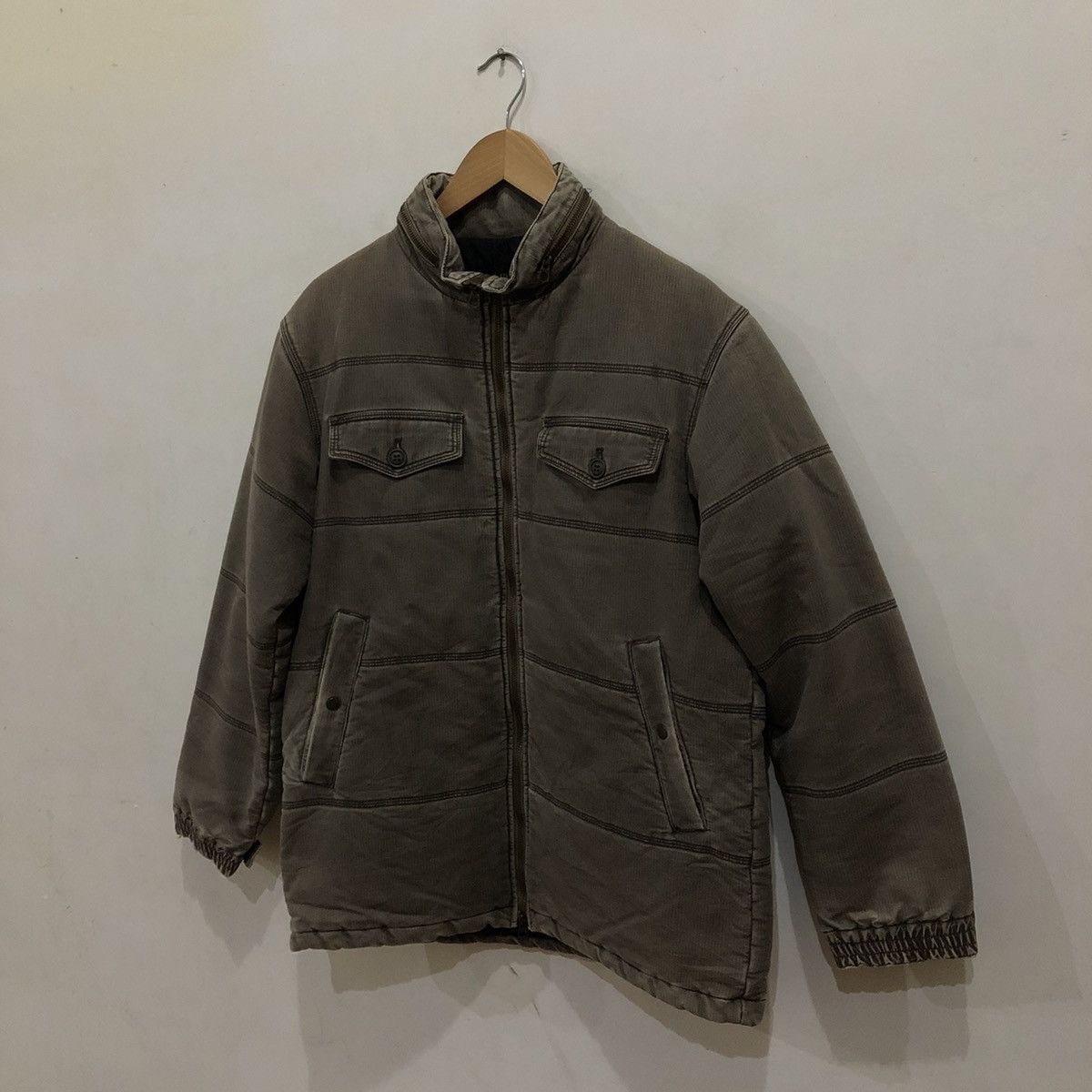 BIGI Light Puffer Down Jacket Zipper Men's Bigi Size US M / EU 48-50 / 2 - 2 Thumbnail