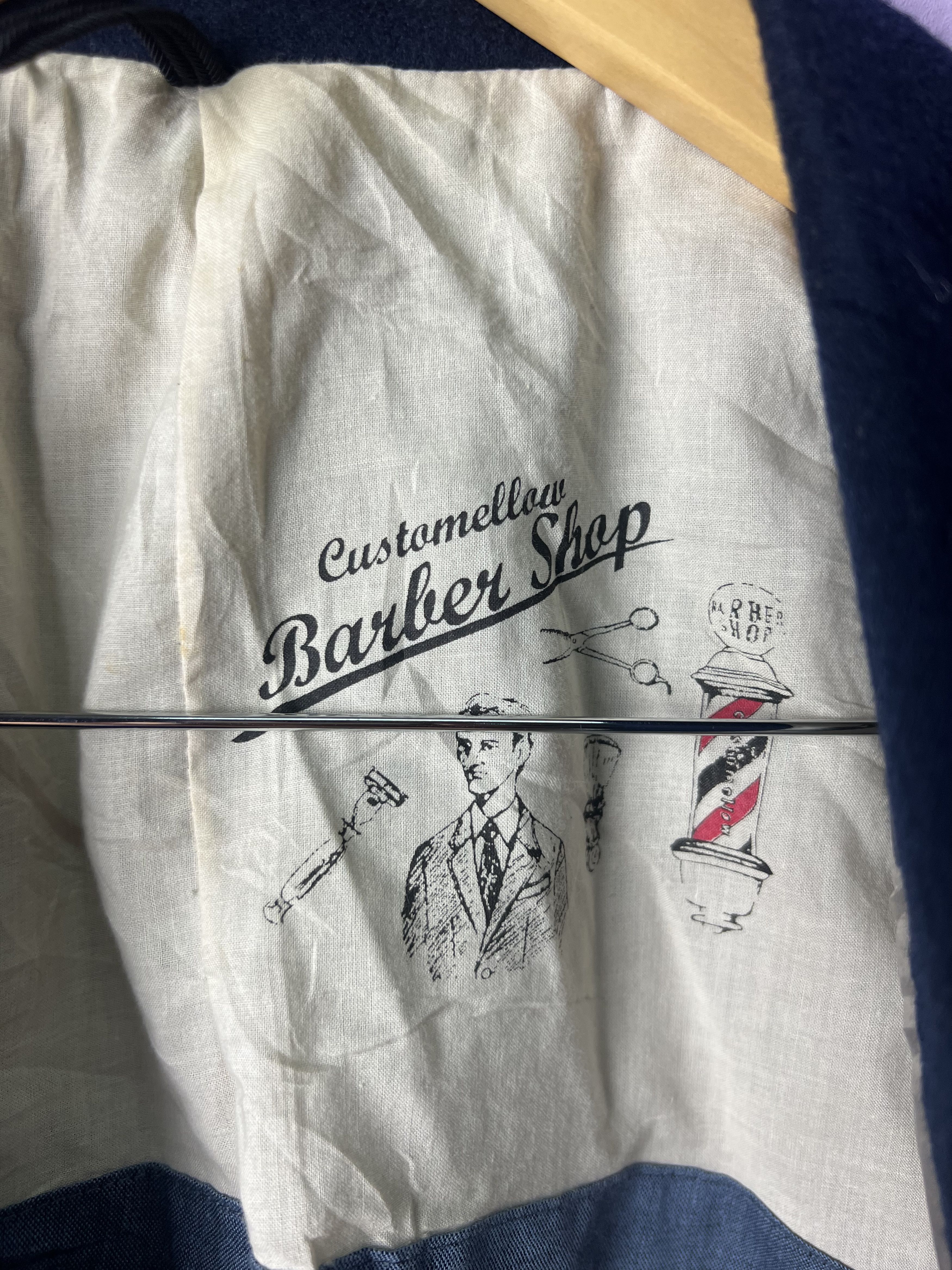 Japanese Brand 🔥Vintage Customellow Barber Shop Casual Blazers Size US S / EU 44-46 / 1 - 13 Thumbnail