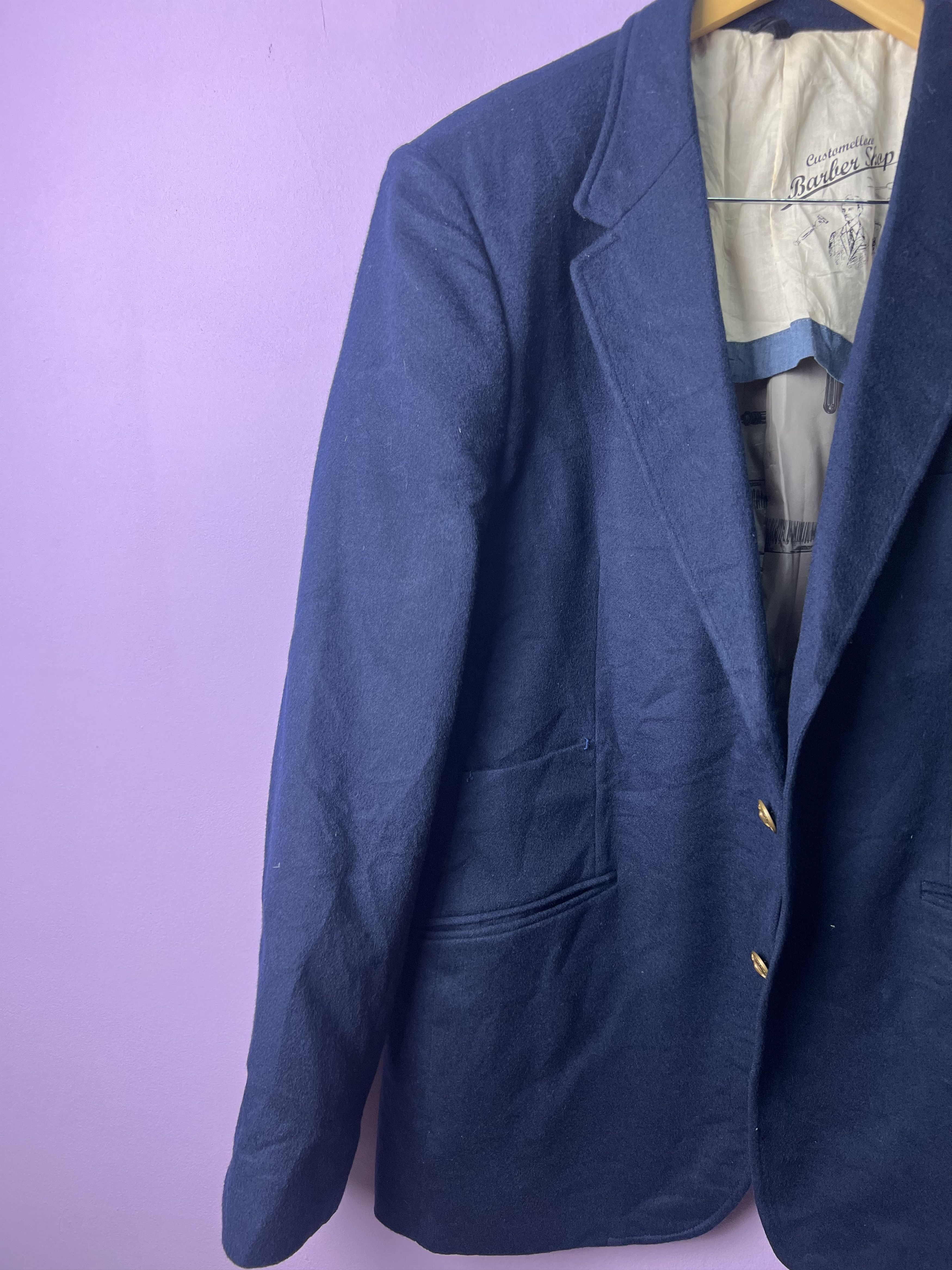 Japanese Brand 🔥Vintage Customellow Barber Shop Casual Blazers Size US S / EU 44-46 / 1 - 4 Thumbnail