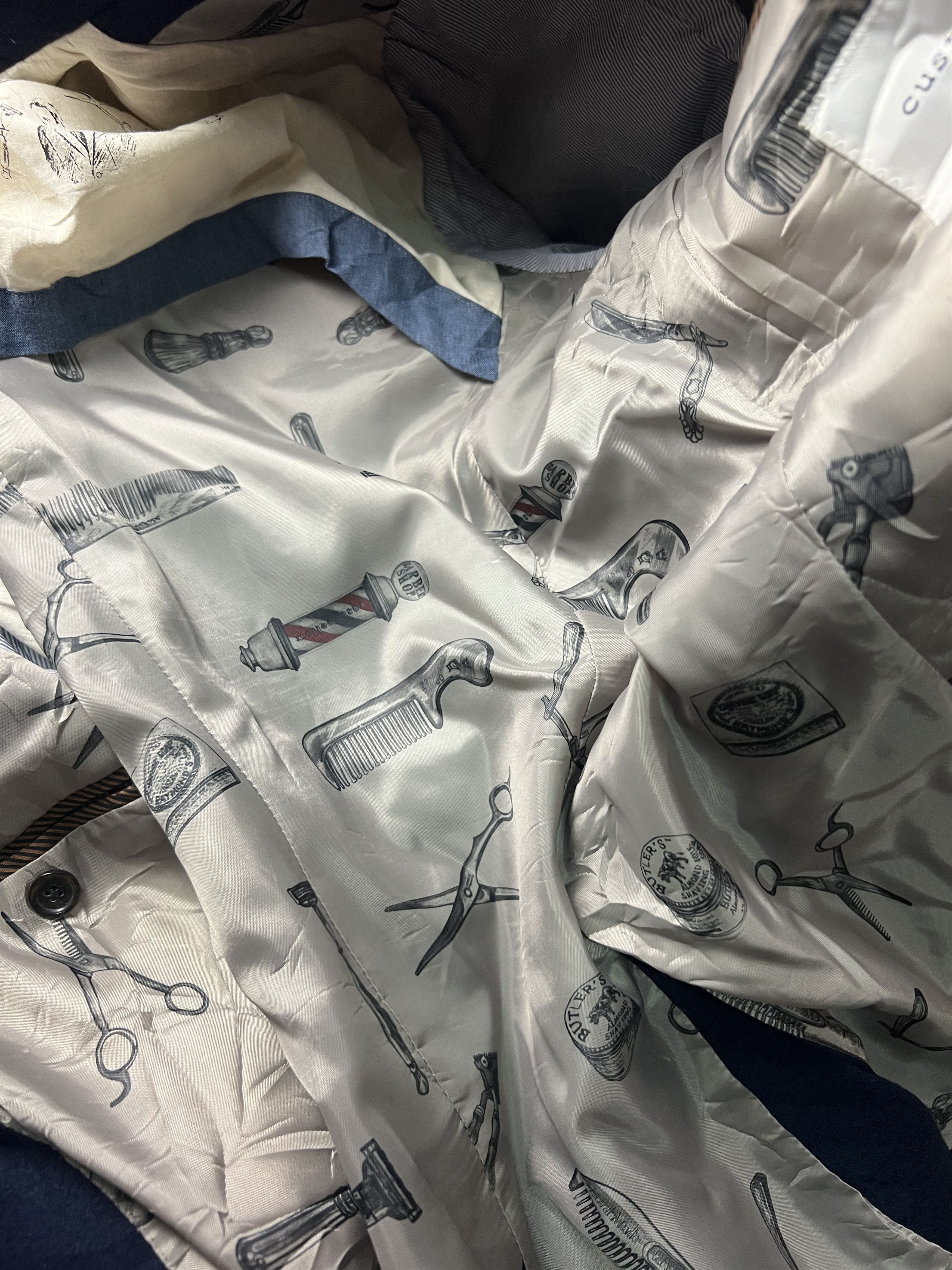 Japanese Brand 🔥Vintage Customellow Barber Shop Casual Blazers Size US S / EU 44-46 / 1 - 12 Thumbnail