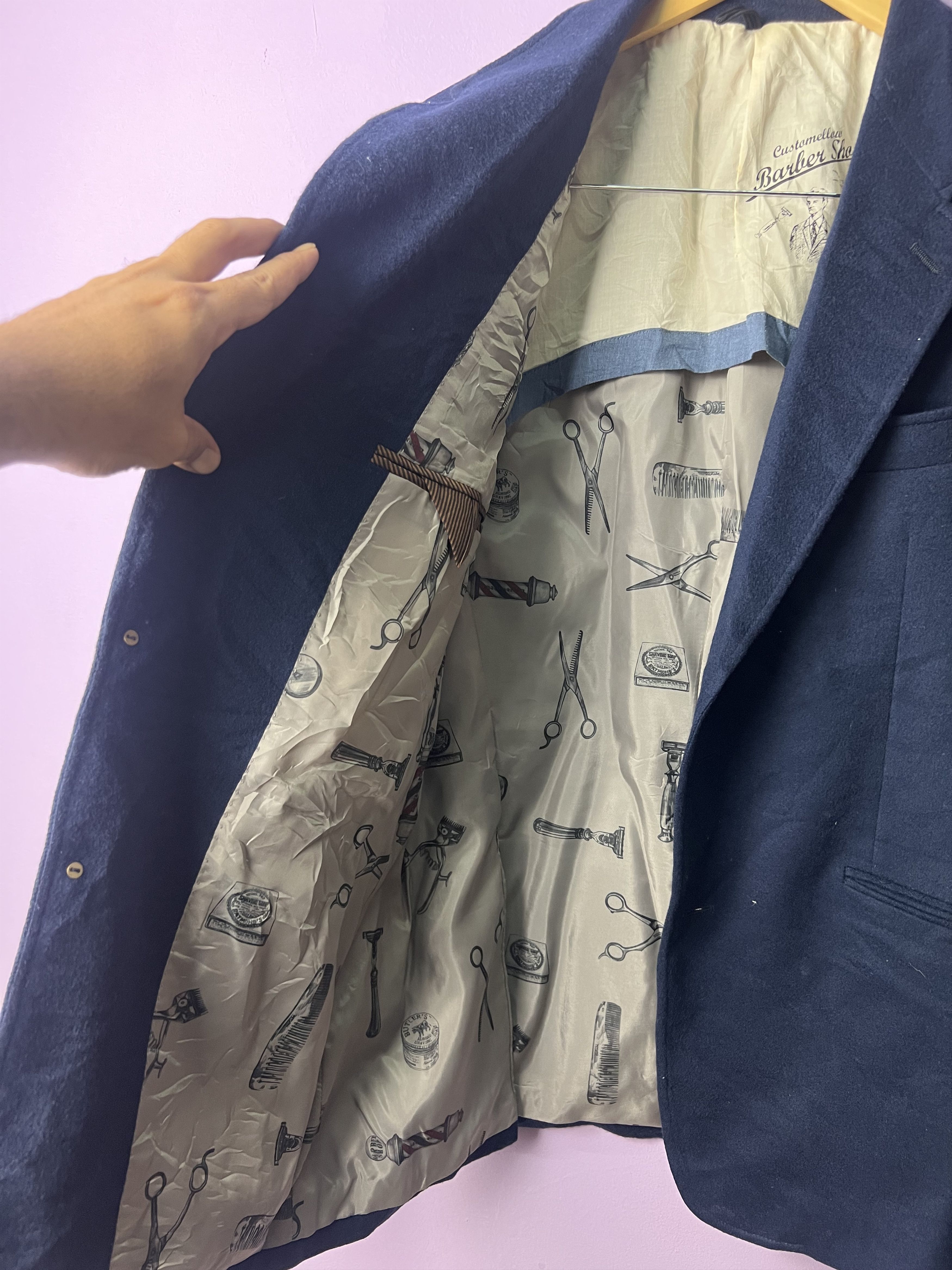 Japanese Brand 🔥Vintage Customellow Barber Shop Casual Blazers Size US S / EU 44-46 / 1 - 9 Thumbnail