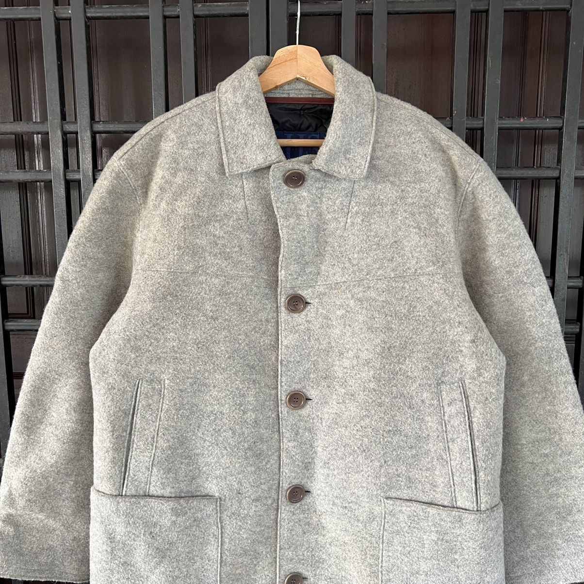 Vintage WOOL JACKET HERMAN & SONS INTERNATIONAL MADE IN ITALY Size US M / EU 48-50 / 2 - 3 Thumbnail