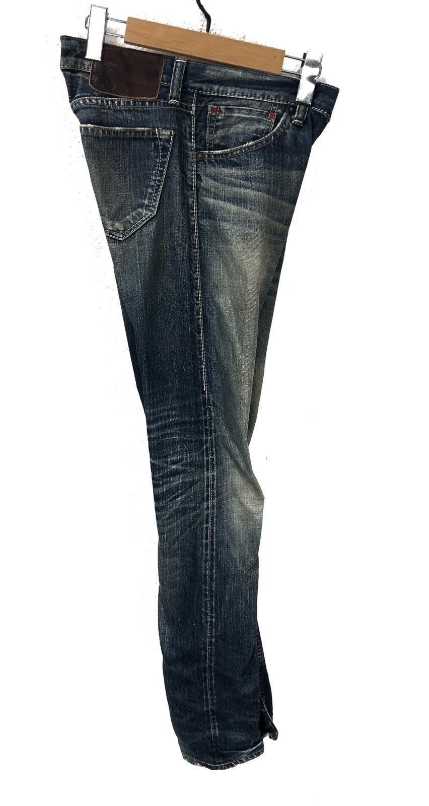 Japanese Brand × Johnbull Johnbull special Redline denim Size US 32 / EU 48 - 9 Thumbnail