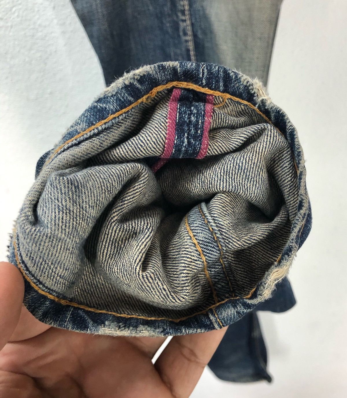 Japanese Brand × Johnbull Johnbull special Redline denim Size US 32 / EU 48 - 11 Thumbnail