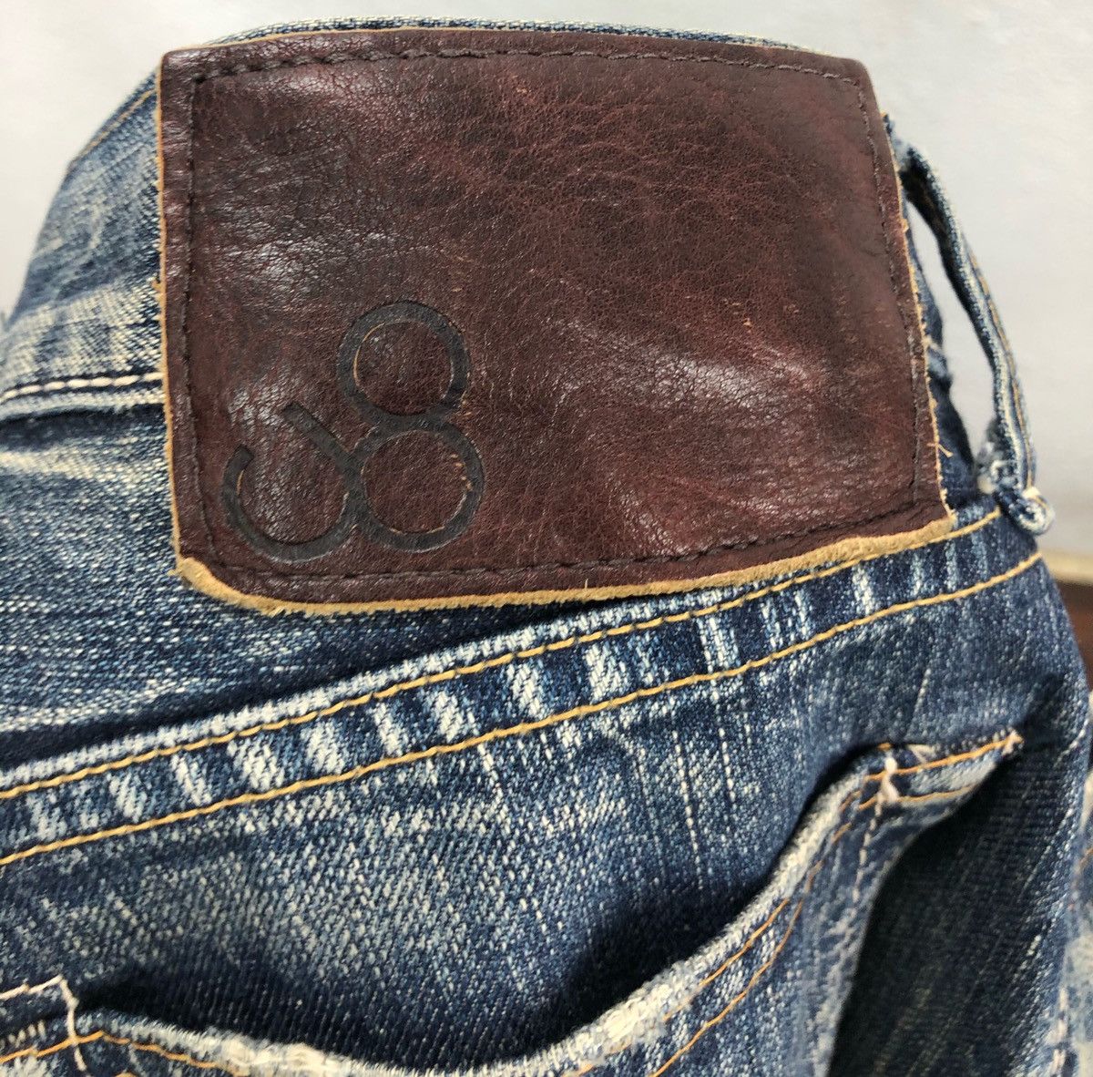 Japanese Brand × Johnbull Johnbull special Redline denim Size US 32 / EU 48 - 12 Thumbnail