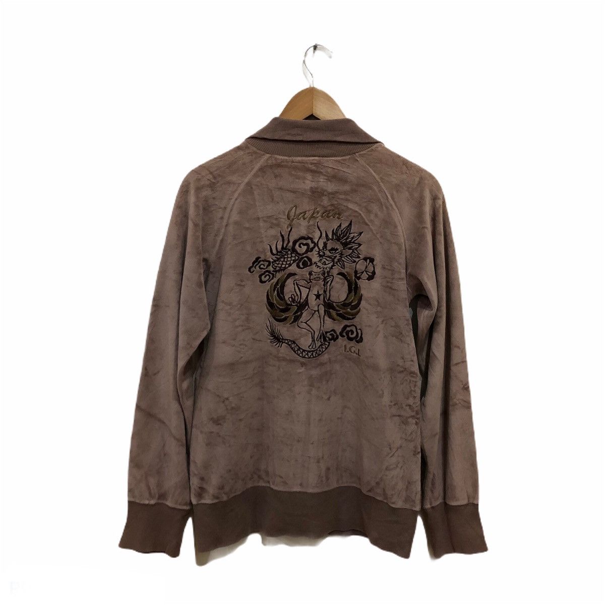Japanese Brand Sukajan Japan Dragon and Frog Big Logo Jacket Size US S / EU 44-46 / 1 - 1 Thumbnail