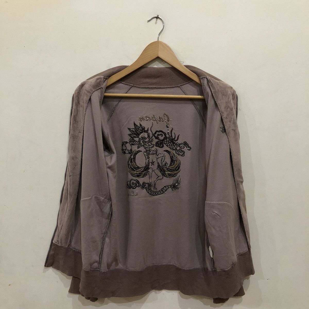 Japanese Brand Sukajan Japan Dragon and Frog Big Logo Jacket Size US S / EU 44-46 / 1 - 10 Thumbnail
