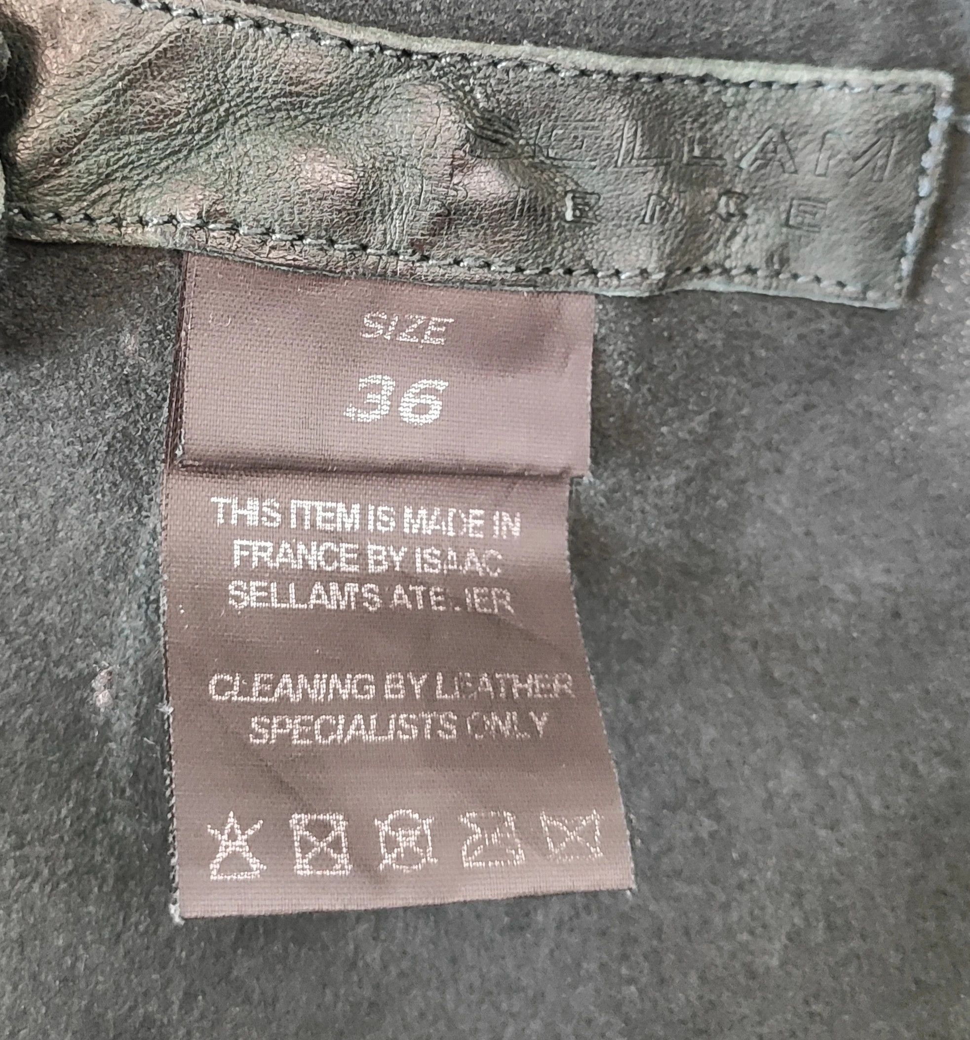 Isaac Sellam Experience Cerbere leather pants.Like Yohji Yamamoto or Rick Owens Size US 27 - 6 Thumbnail