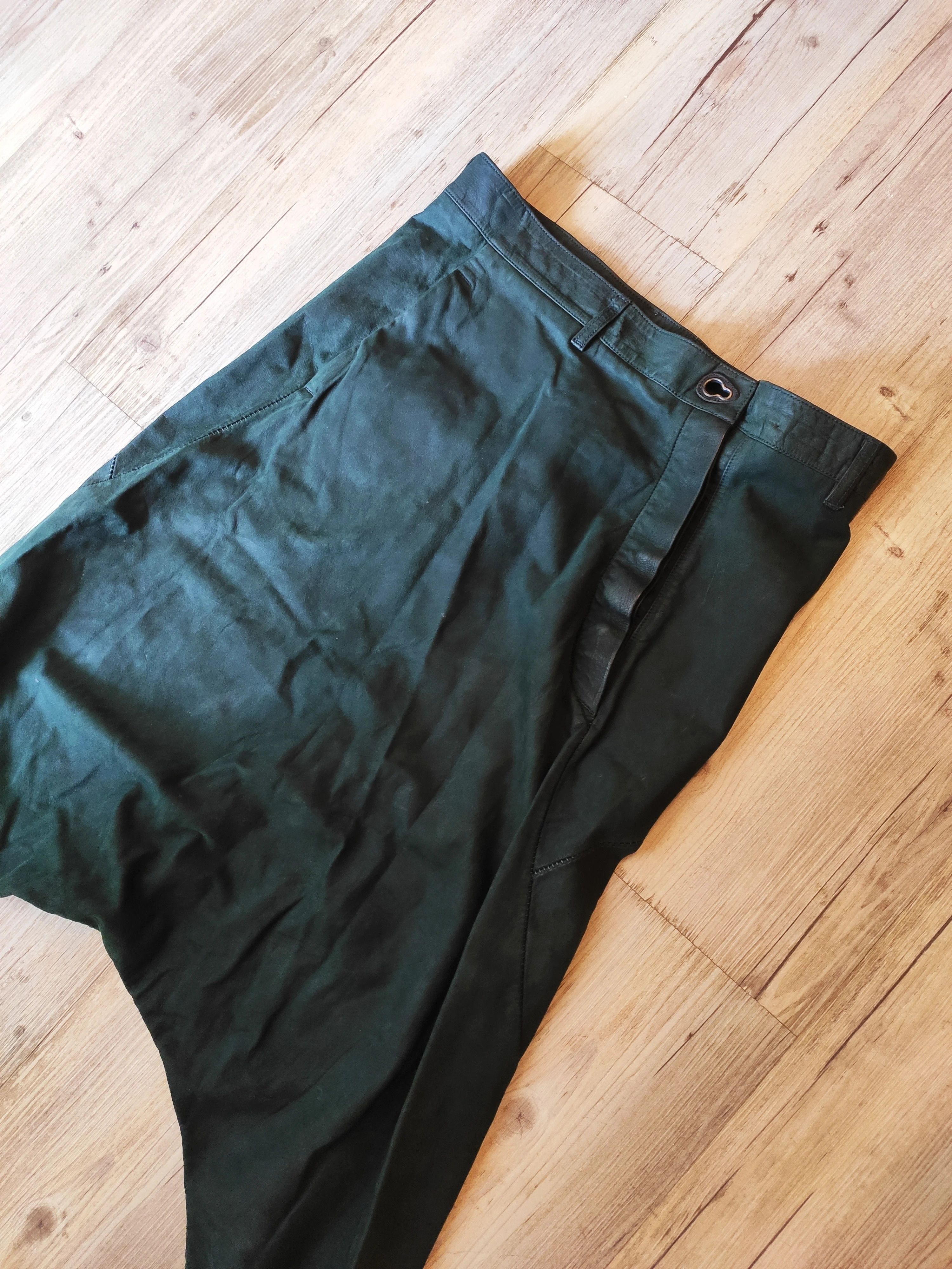 Isaac Sellam Experience Cerbere leather pants.Like Yohji Yamamoto or Rick Owens Size US 27 - 3 Thumbnail