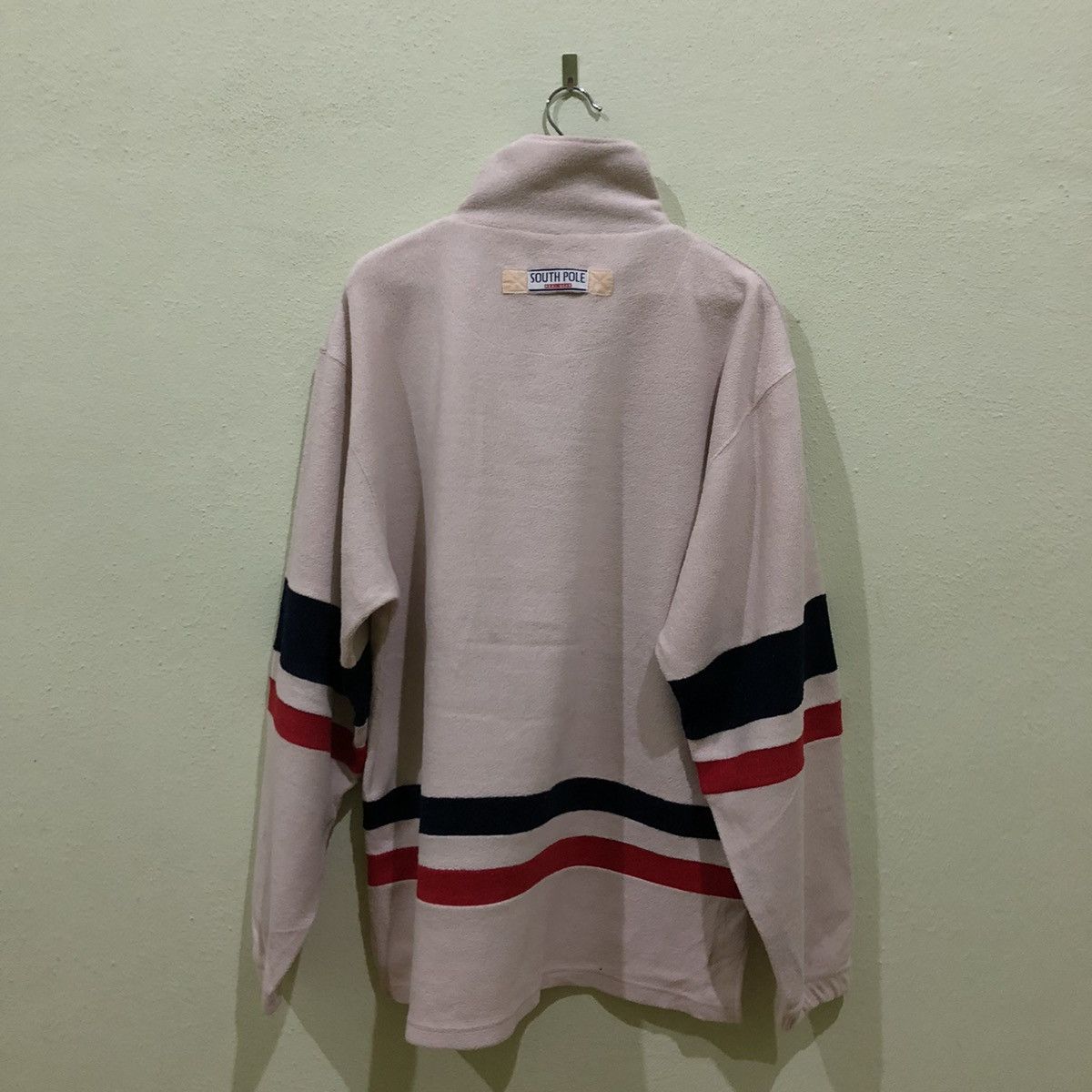 Japanese Brand Big Logo Southpole America Real Gear Half Zipper Sweatshirt Size US M / EU 48-50 / 2 - 7 Thumbnail