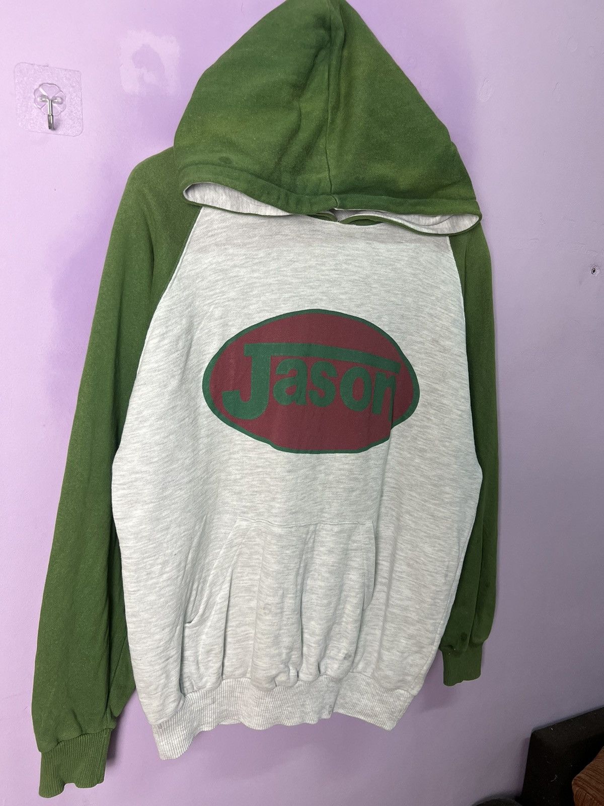Japanese Brand 🔥Jason Yes Please Raglan Hoodies Size US M / EU 48-50 / 2 - 9 Thumbnail