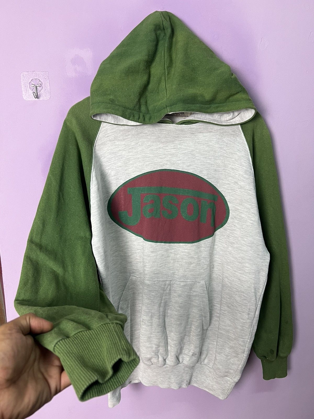 Japanese Brand 🔥Jason Yes Please Raglan Hoodies Size US M / EU 48-50 / 2 - 2 Thumbnail