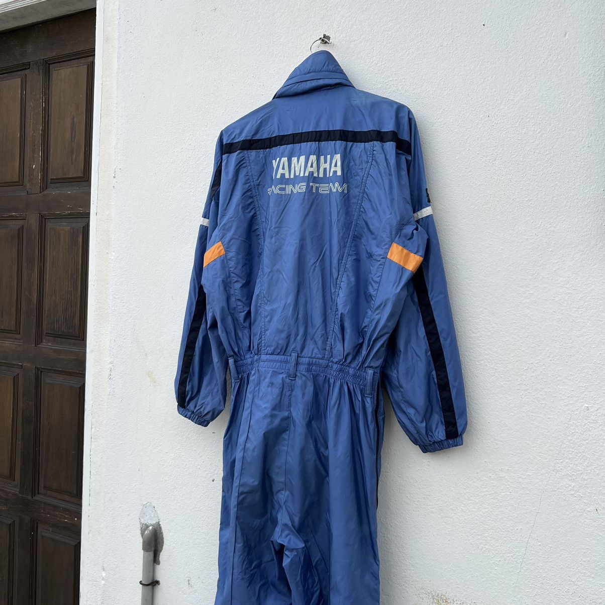 Vintage YAMAHA COVERALL BIG LOGO SPORTS WEAR RACING Size US 30 / EU 46 - 14 Thumbnail