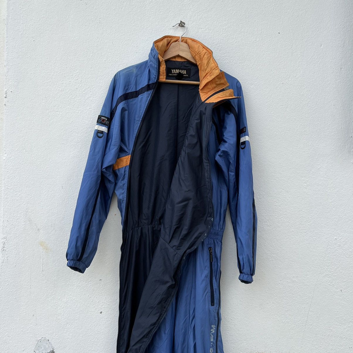 Vintage YAMAHA COVERALL BIG LOGO SPORTS WEAR RACING Size US 30 / EU 46 - 16 Thumbnail