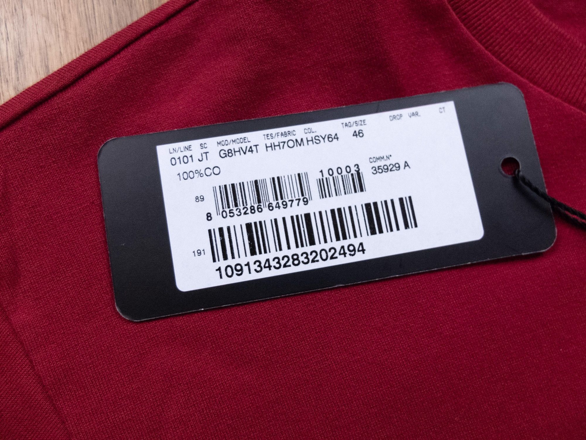 Dolce & Gabbana $620 DOLCE & GABBANA red record logo t-shirt Small / 46 EU Size US S / EU 44-46 / 1 - 6 Thumbnail