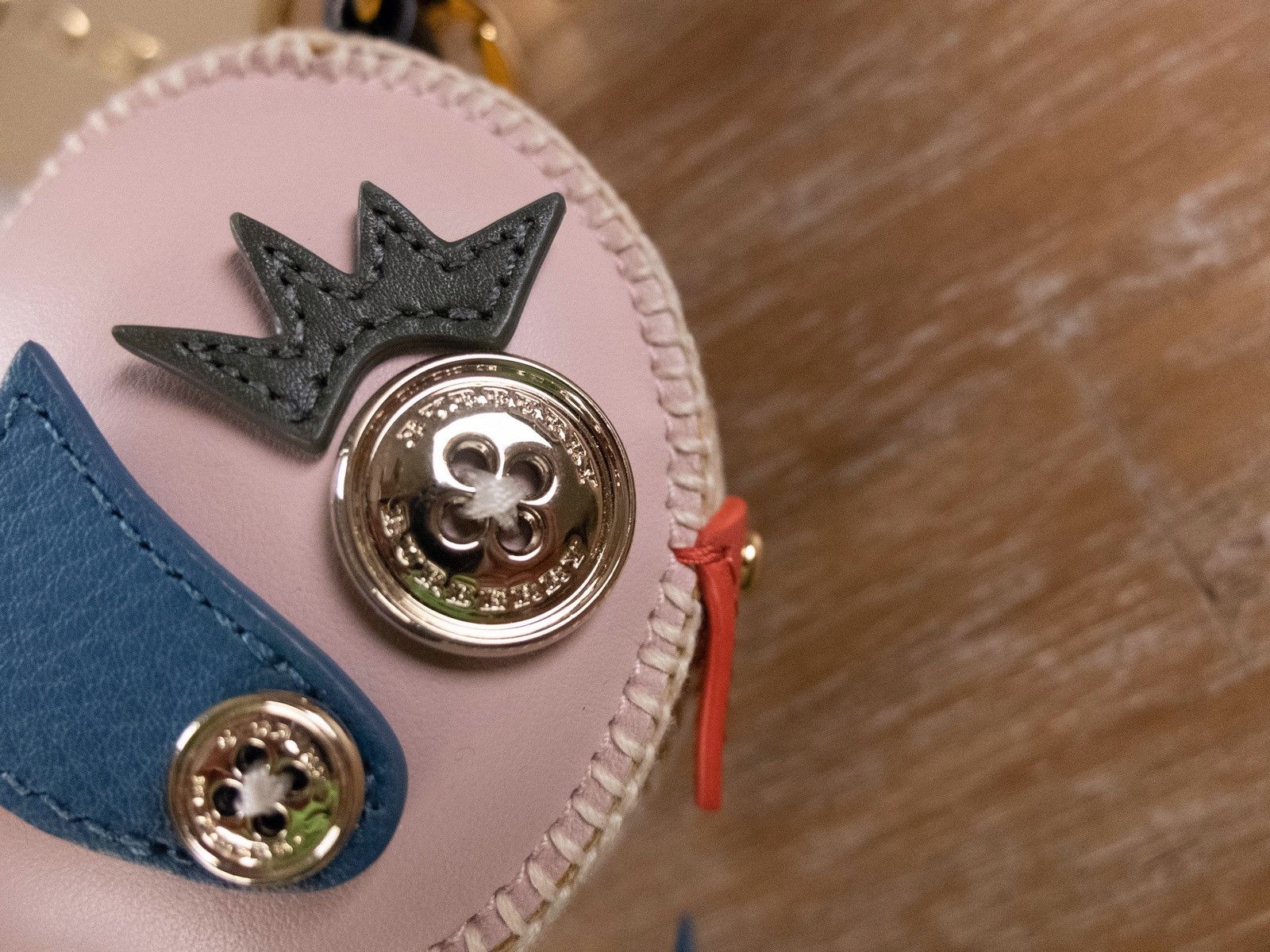 Burberry BURBERRY leather Derek The Bird charm keyring authentic Size ONE SIZE - 6 Thumbnail