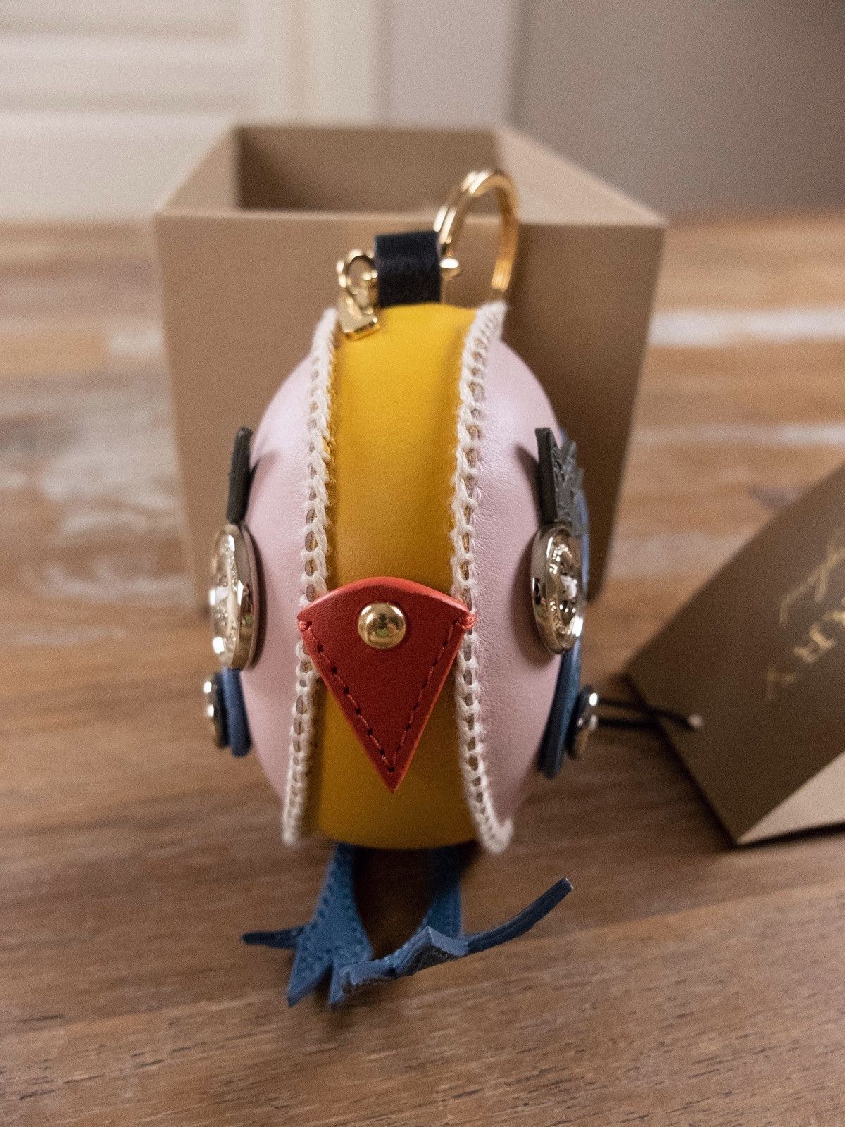 Burberry BURBERRY leather Derek The Bird charm keyring authentic Size ONE SIZE - 2 Thumbnail