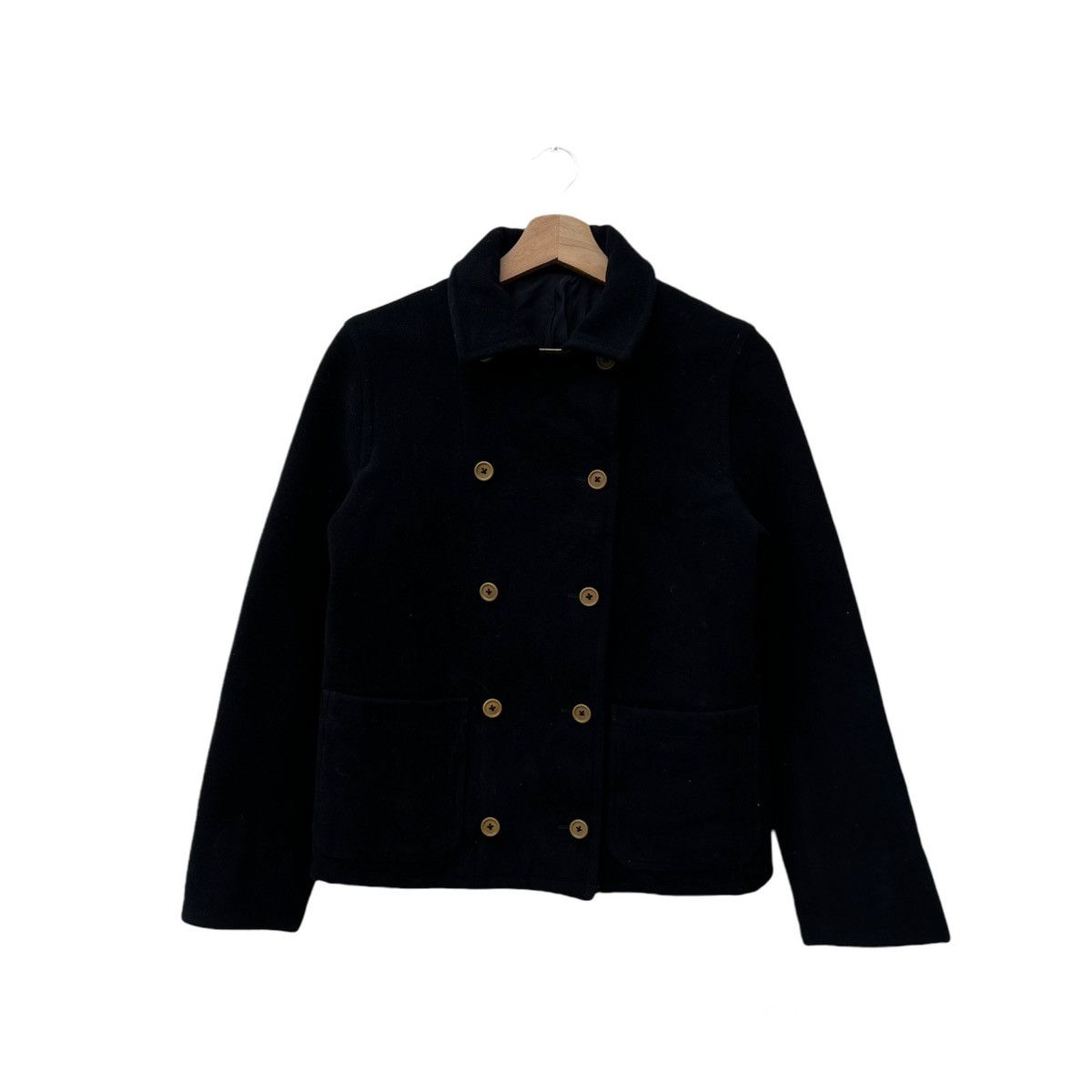 Margaret Howell WOOL JACKET DOUBLE BREAST CROPPED DESIGN MARGARET HOWELL Size US S / EU 44-46 / 1 - 1 Thumbnail