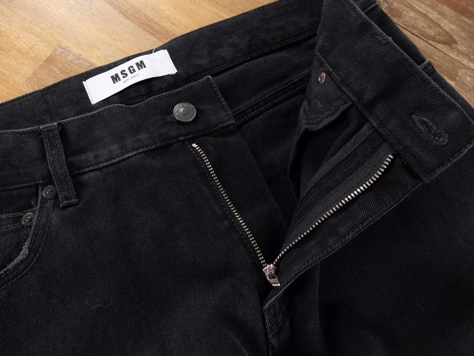 MSGM MSGM Milano black jeans authentic - Size 32 US / 48 EU Size US 32 / EU 48 - 3 Thumbnail