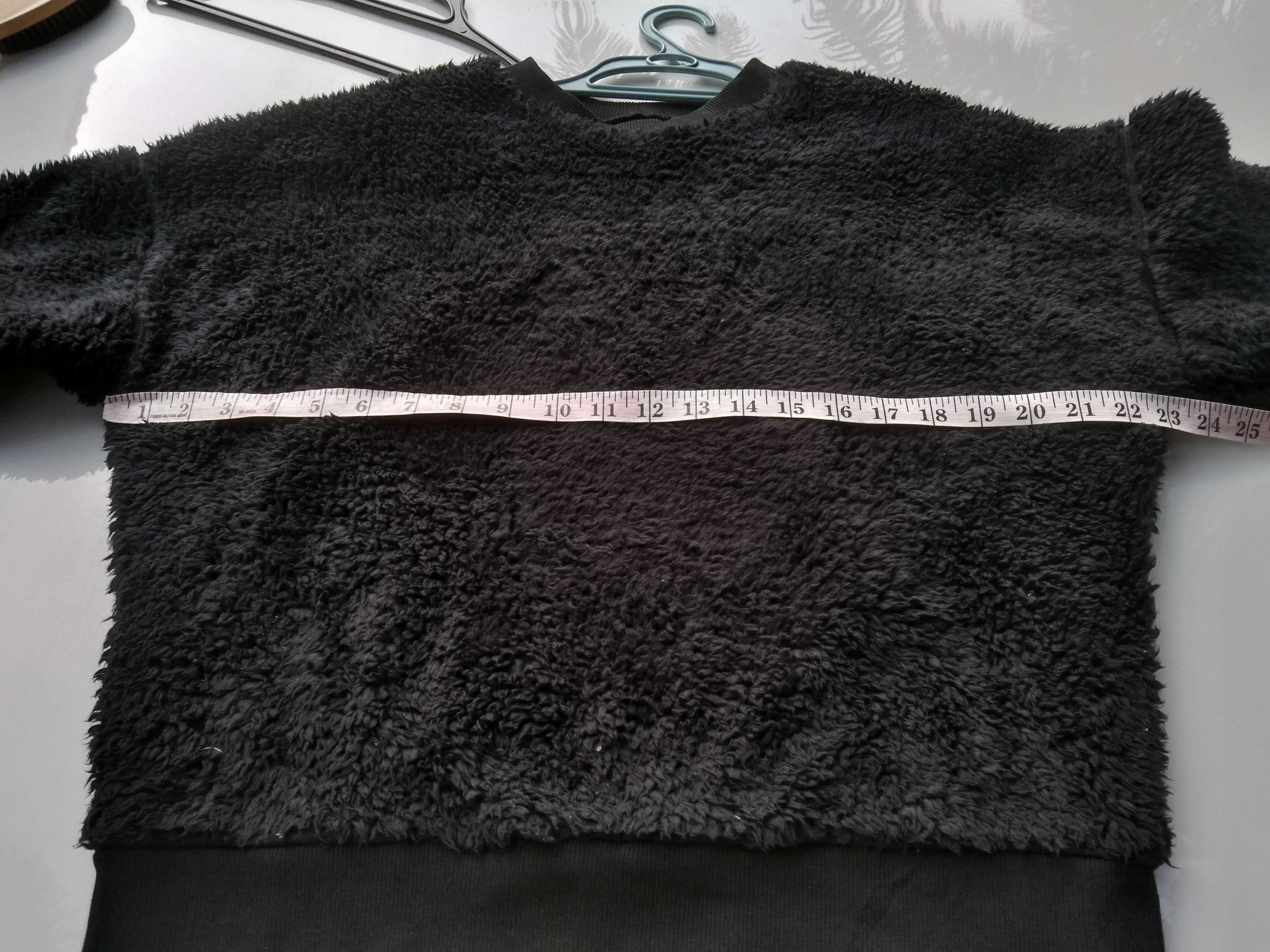 Japanese Brand × Uniqlo UNIQLO FAUX FUR FLEECE CROPPED SWEATSHIRT Size US M / EU 48-50 / 2 - 8 Thumbnail