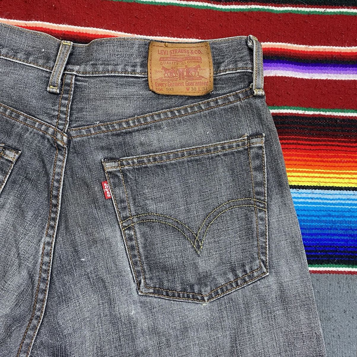 Levi's Vintage Clothing Vintage Levi’s 503 Japanese Faded Denim Size US 31 - 13 Thumbnail