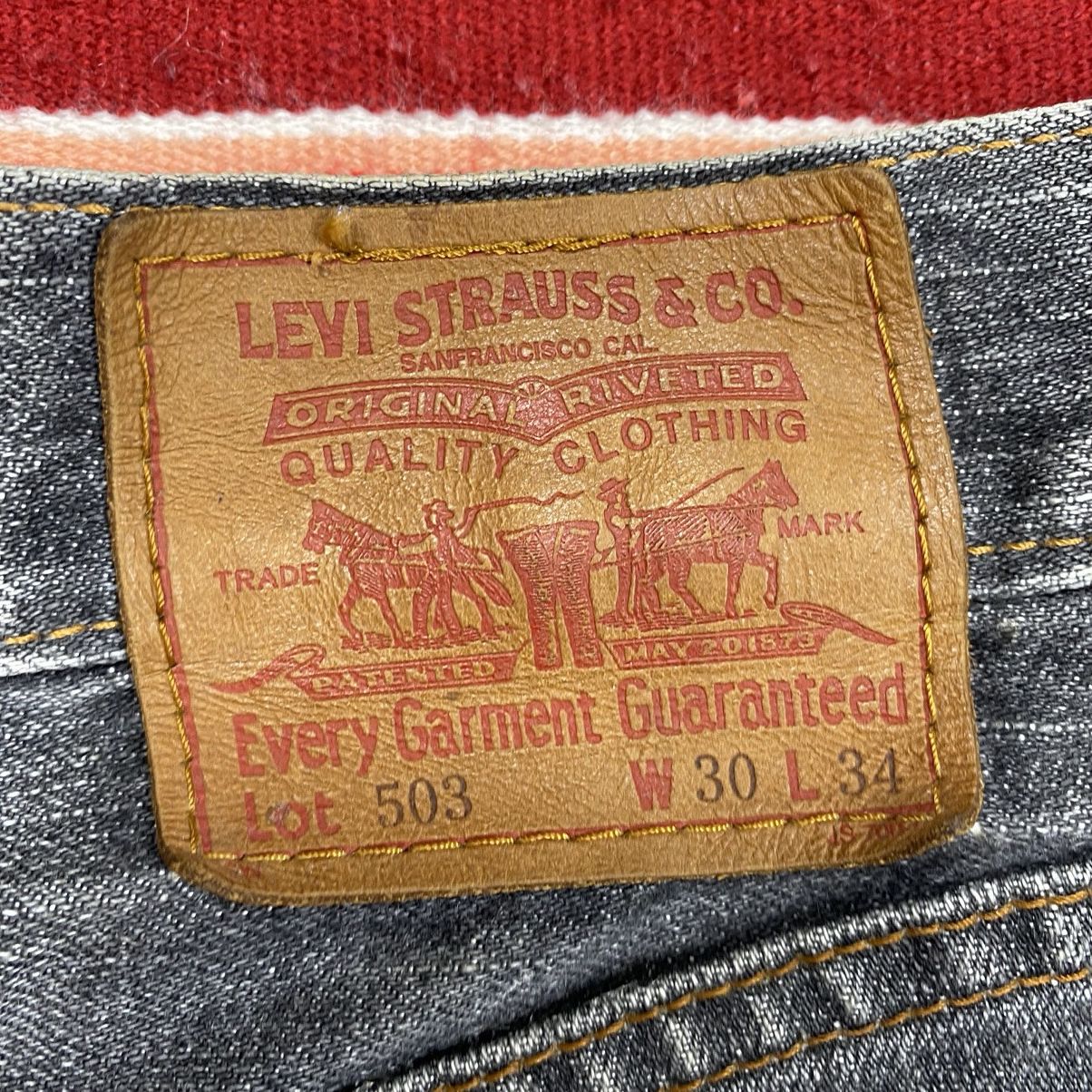 Levi's Vintage Clothing Vintage Levi’s 503 Japanese Faded Denim Size US 31 - 15 Thumbnail