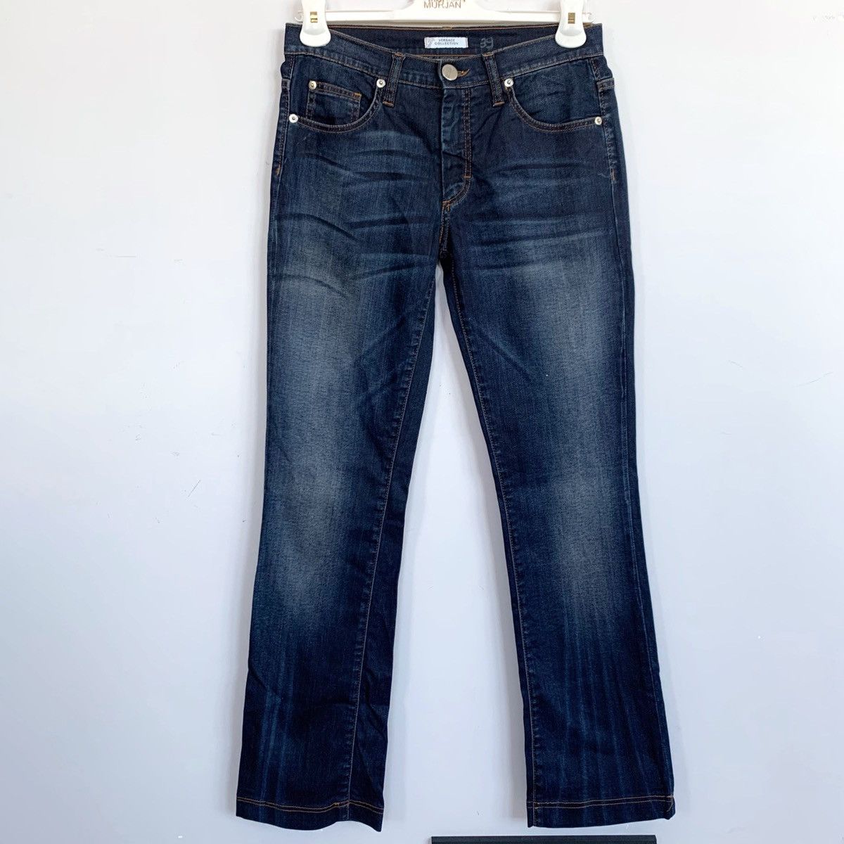 Versace Versace Jeans Trousers Denim Medusa Logo Blue Size 27 41 Size 27" / US 4 / IT 40 - 4 Thumbnail