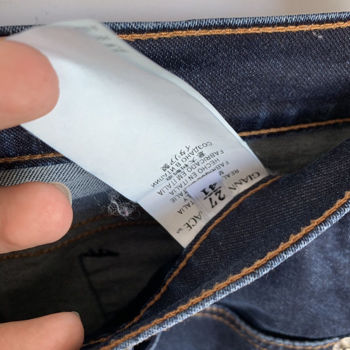 Versace Versace Jeans Trousers Denim Medusa Logo Blue Size 27 41 Size 27" / US 4 / IT 40 - 6 Thumbnail