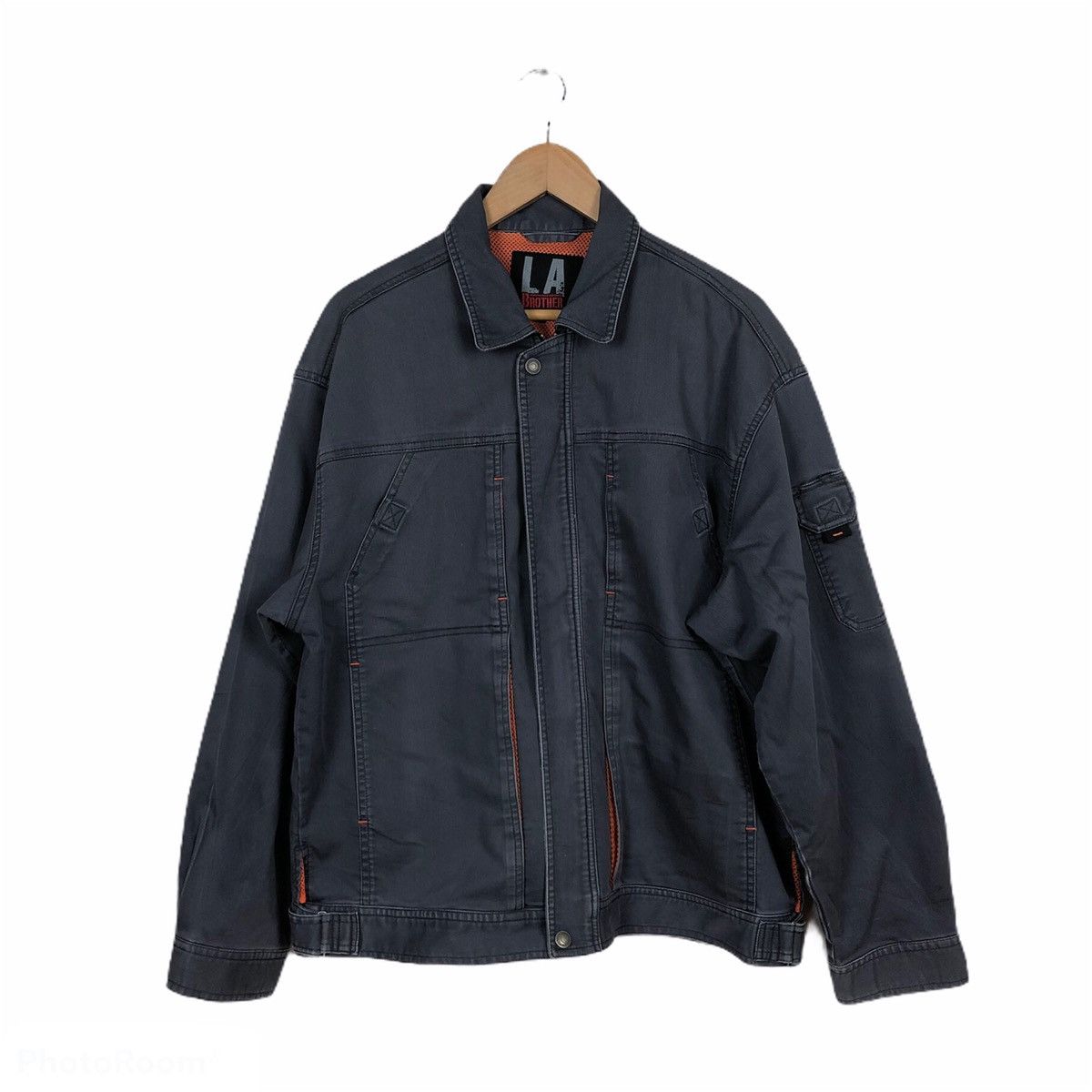 Japanese Brand LA BROTHER ZIPPER JACKET INSPIRED BY CP COMPANY Size US M / EU 48-50 / 2 - 1 Thumbnail