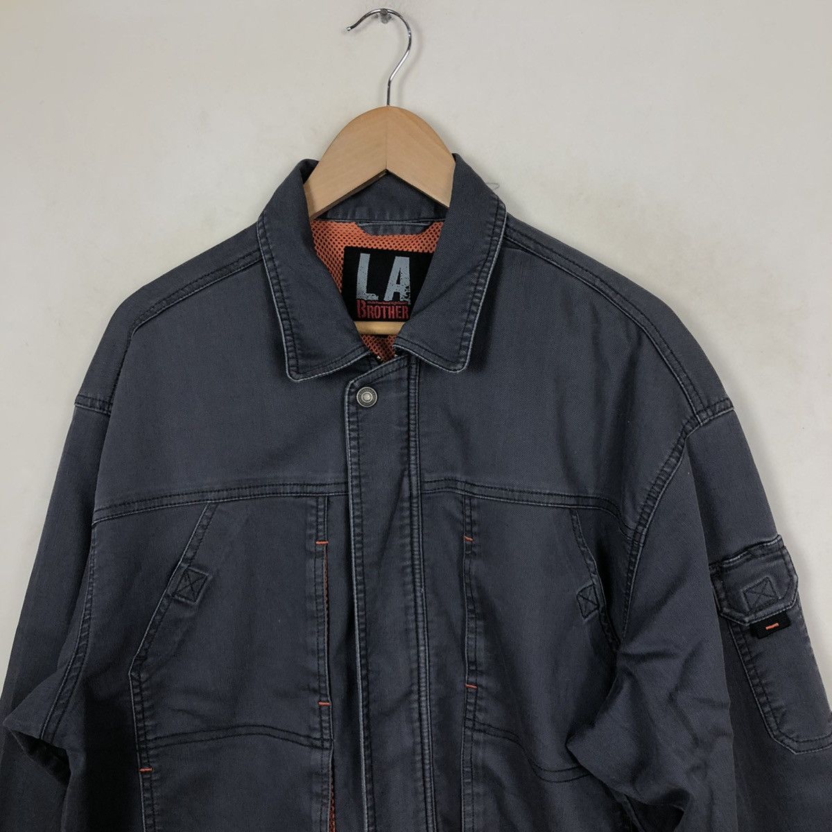 Japanese Brand LA BROTHER ZIPPER JACKET INSPIRED BY CP COMPANY Size US M / EU 48-50 / 2 - 4 Thumbnail