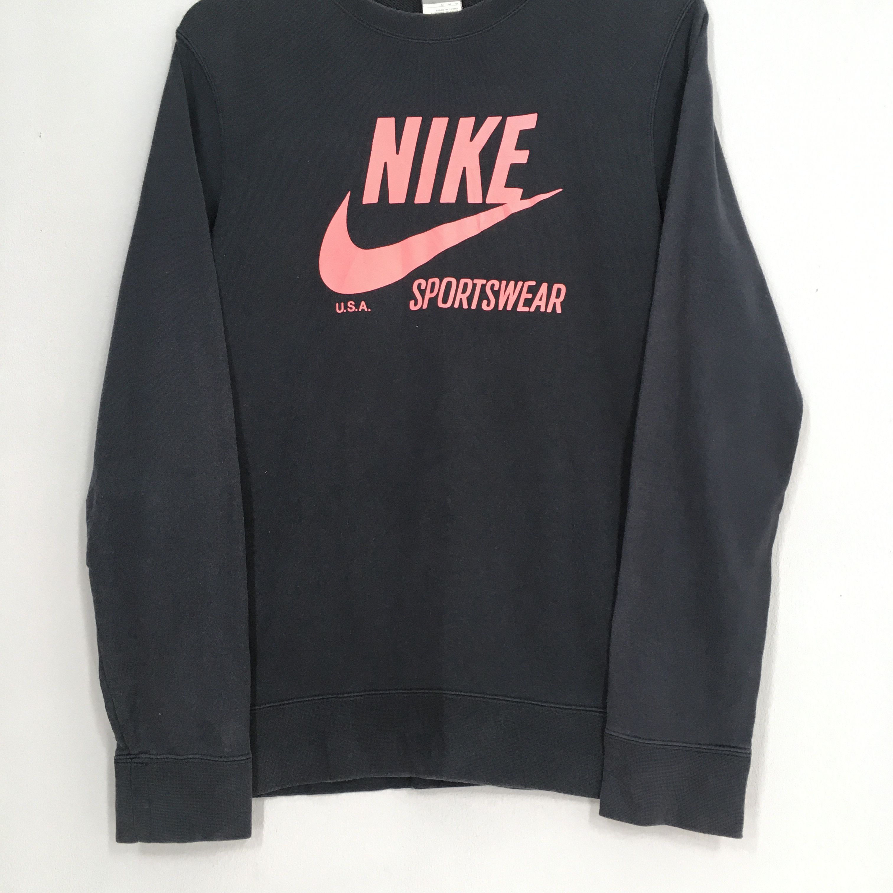 Nike Vintage Y2K Nike Swoosh Blue Sweatshirt Medium Size US M / EU 48-50 / 2 - 3 Thumbnail