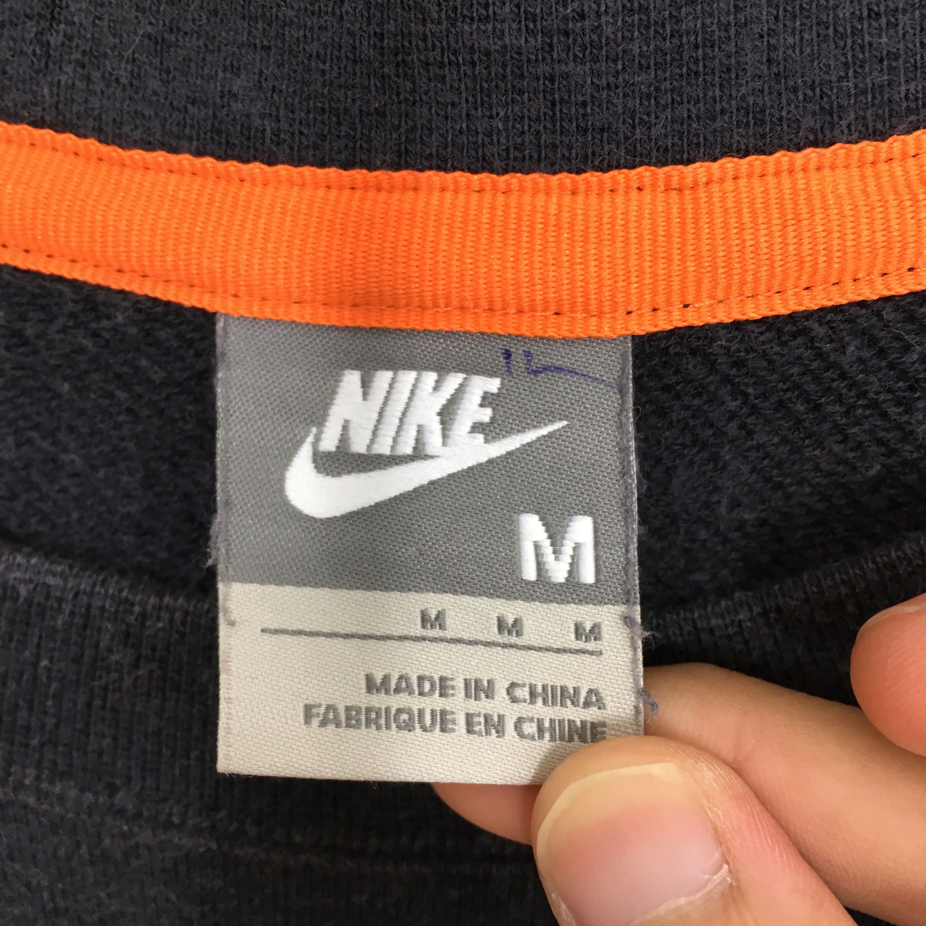 Nike Vintage Y2K Nike Swoosh Blue Sweatshirt Medium Size US M / EU 48-50 / 2 - 6 Thumbnail